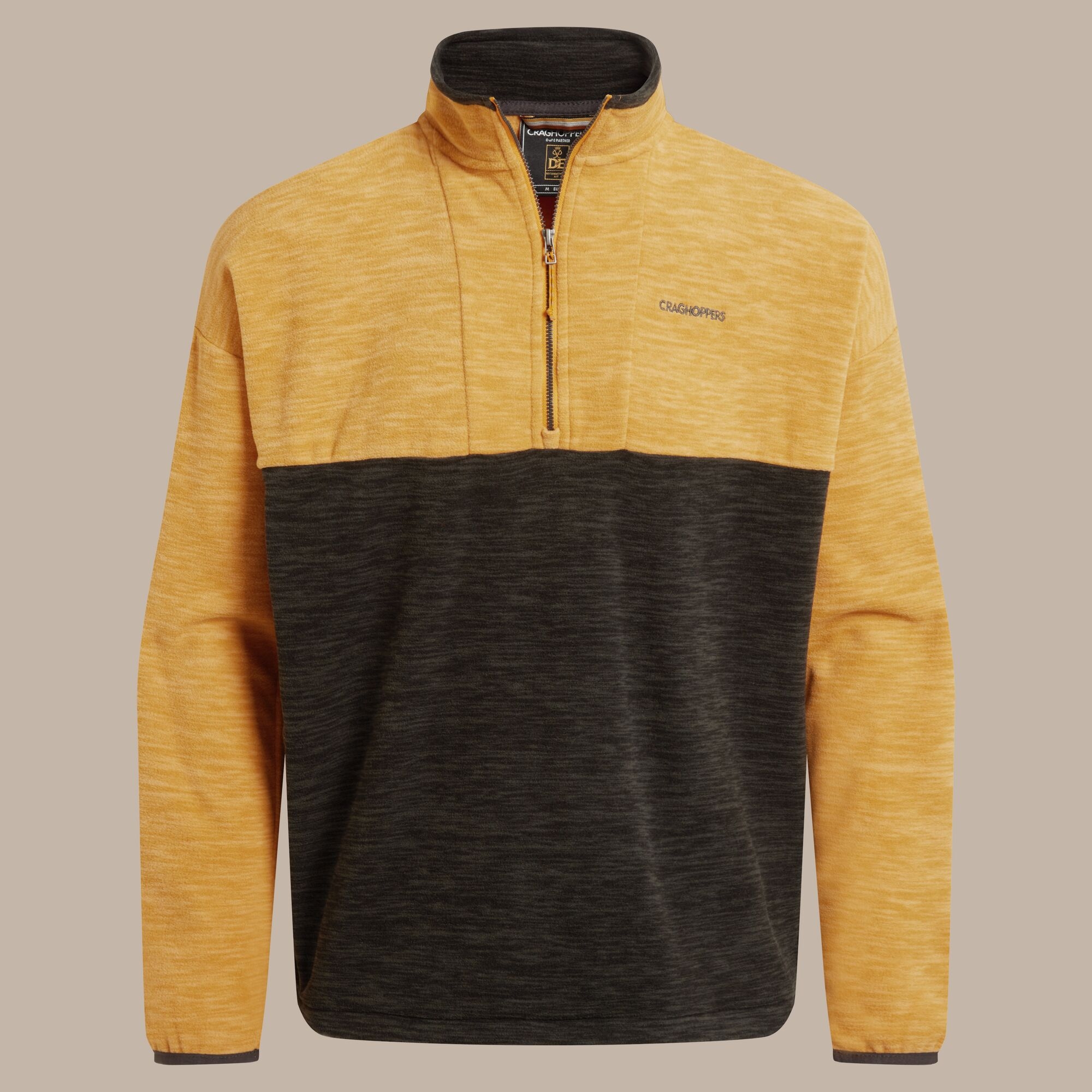 Craghoppers Men's Yellow Esk Fleece Size: M