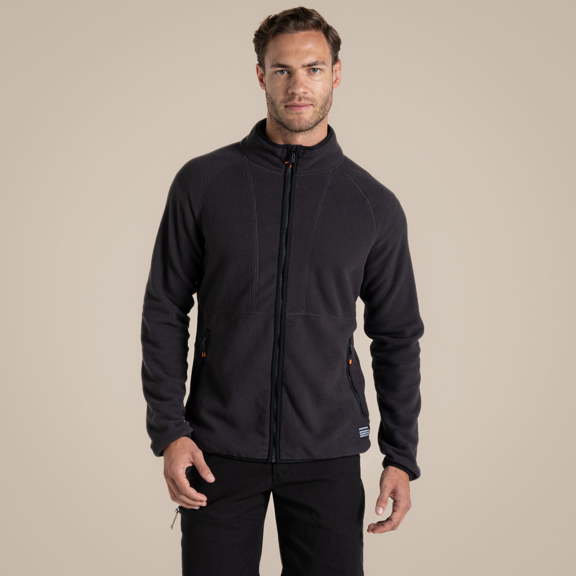 Craghoppers CO2Renu Ii Full Zip Fleece Für Herren Grau, Größe, L