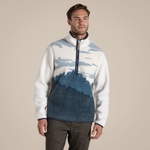 Blue Stone Print