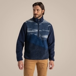 Blue Navy Print