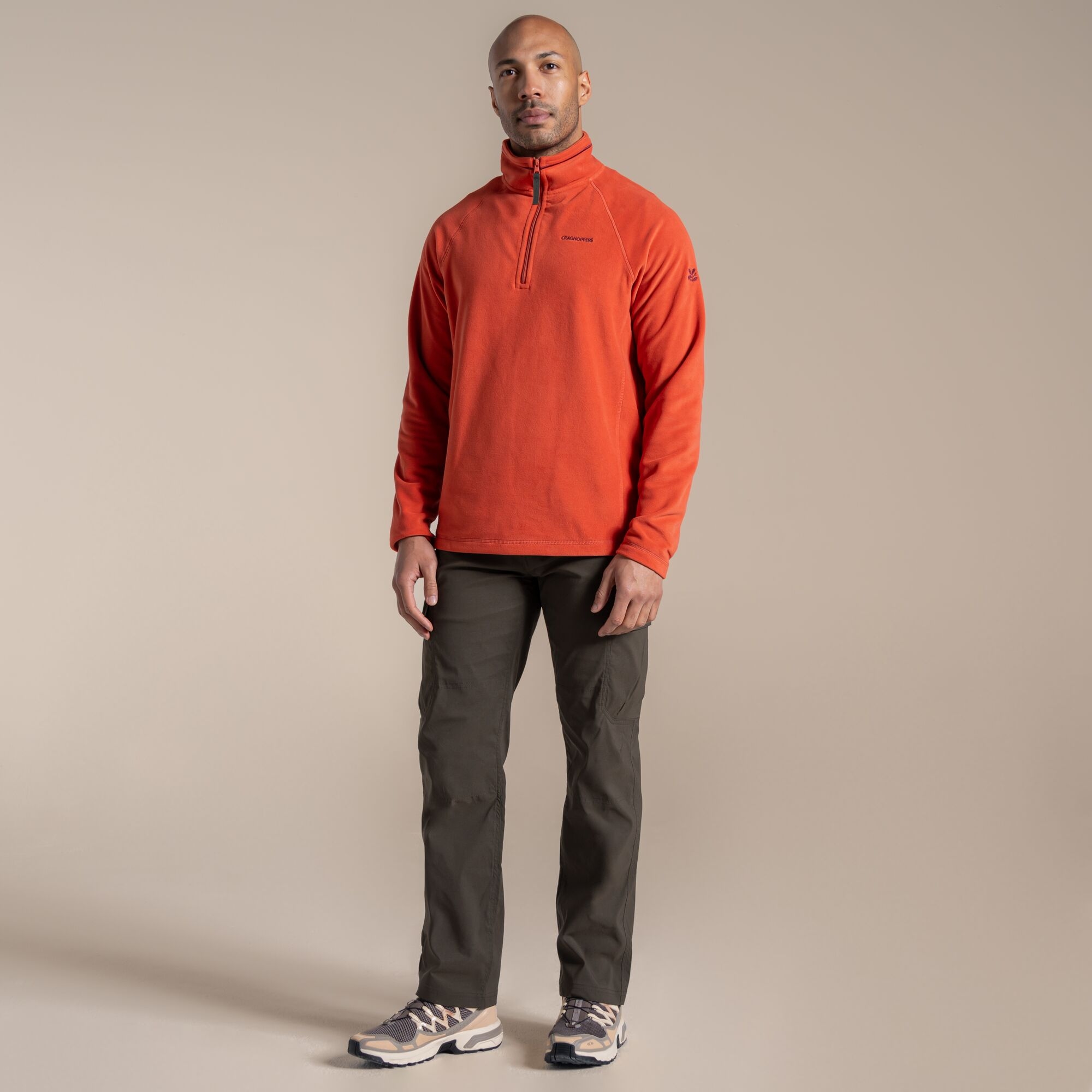Craghoppers Men's Red National Trust Corey Ii Fleece Size: S