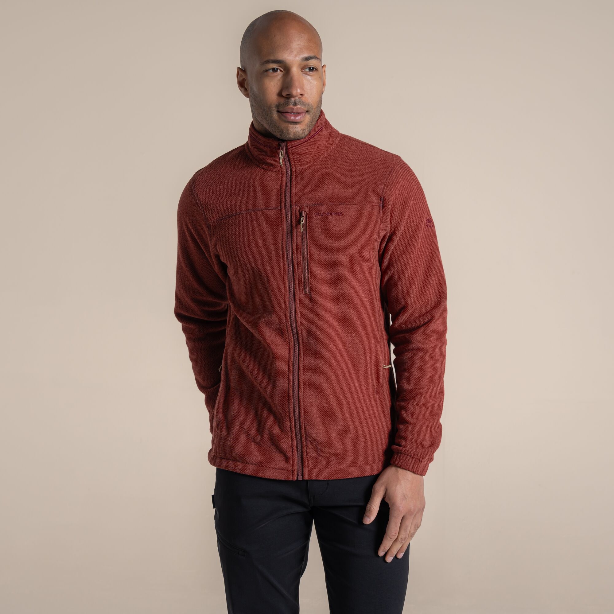 Craghoppers Men's Red Souther Fleece Size: L
