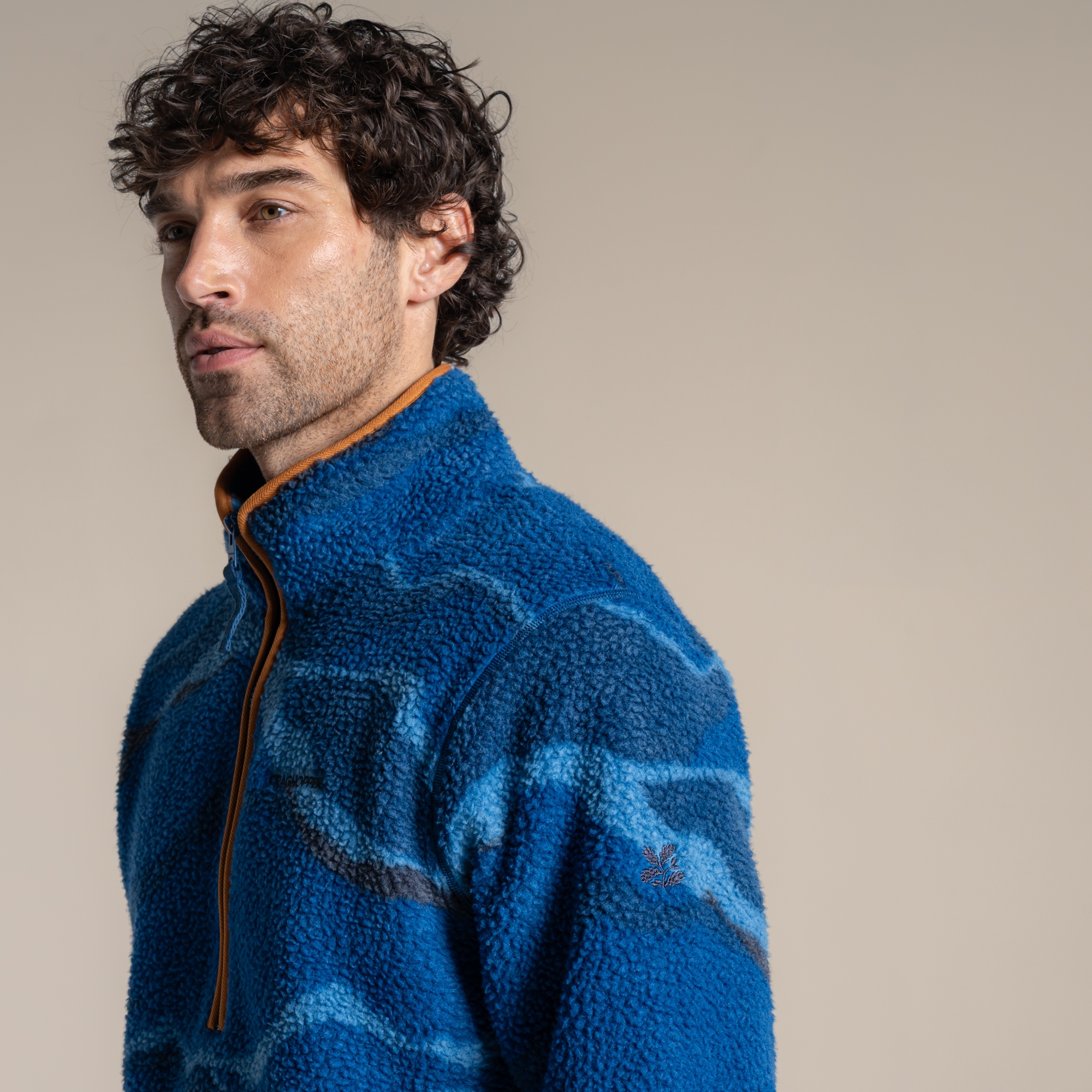 Craghoppers Men's Blue National Trust Rawthey Fleece Size: Xxl