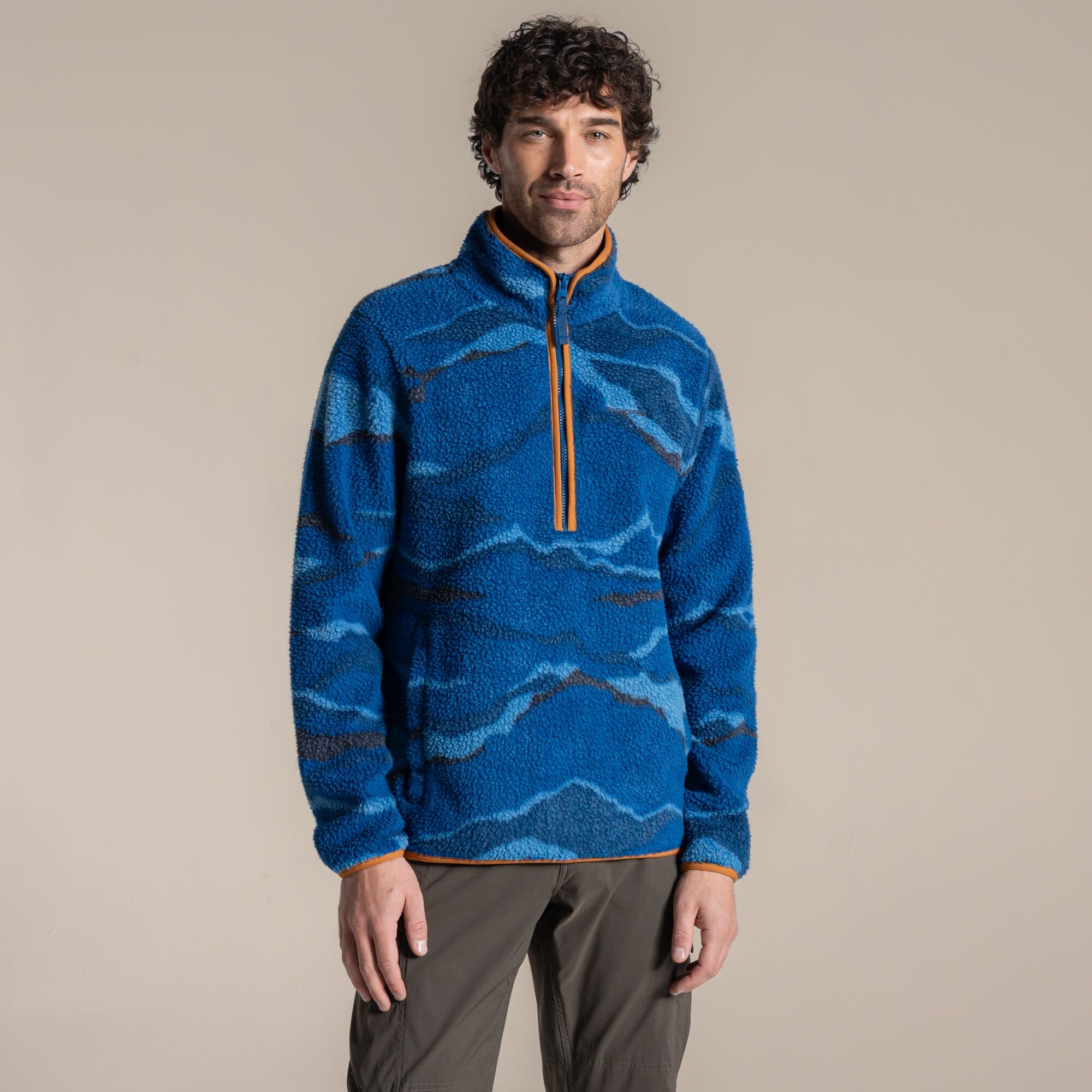 Craghoppers Men's Blue National Trust Rawthey Fleece Size: M