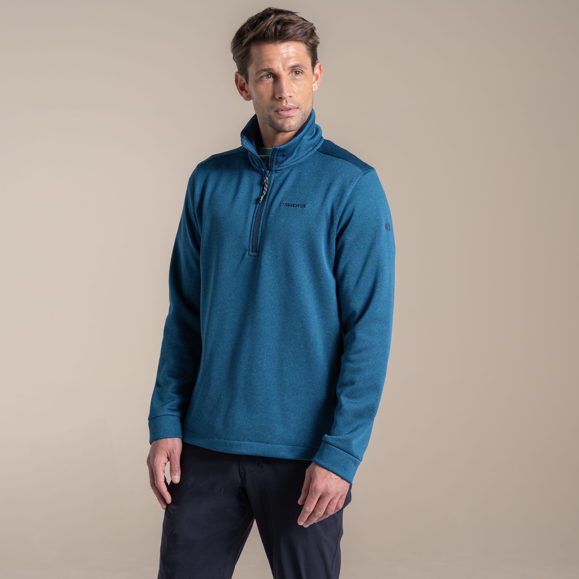 Craghoppers Men's Blue Blake Fleece Size: Xl