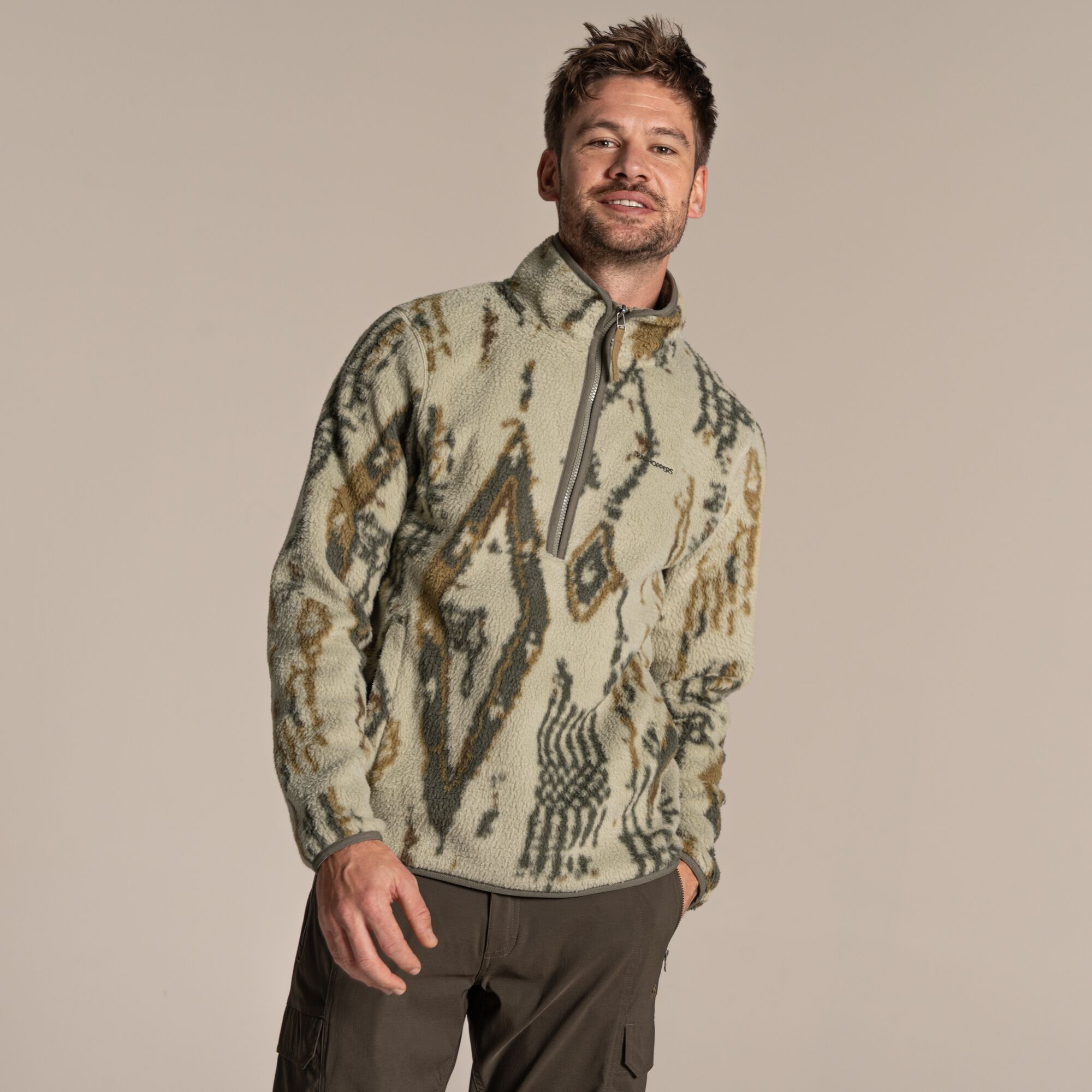 Craghoppers Men's Green Tatton Ii Fleece Size: Xl