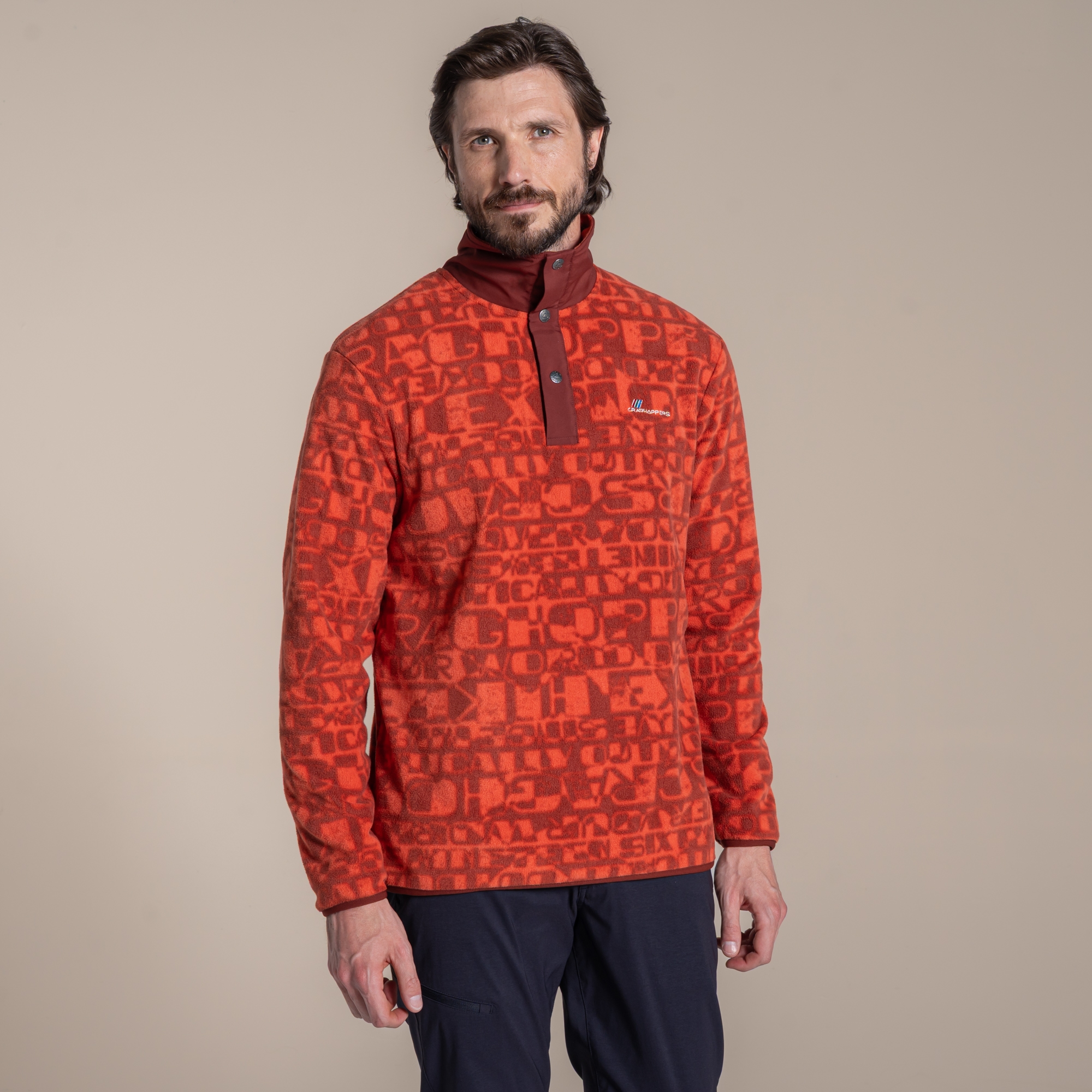 Craghoppers Men's Feldspar Dewlish Ii Micro Half Zip Fleece - L - Image 3