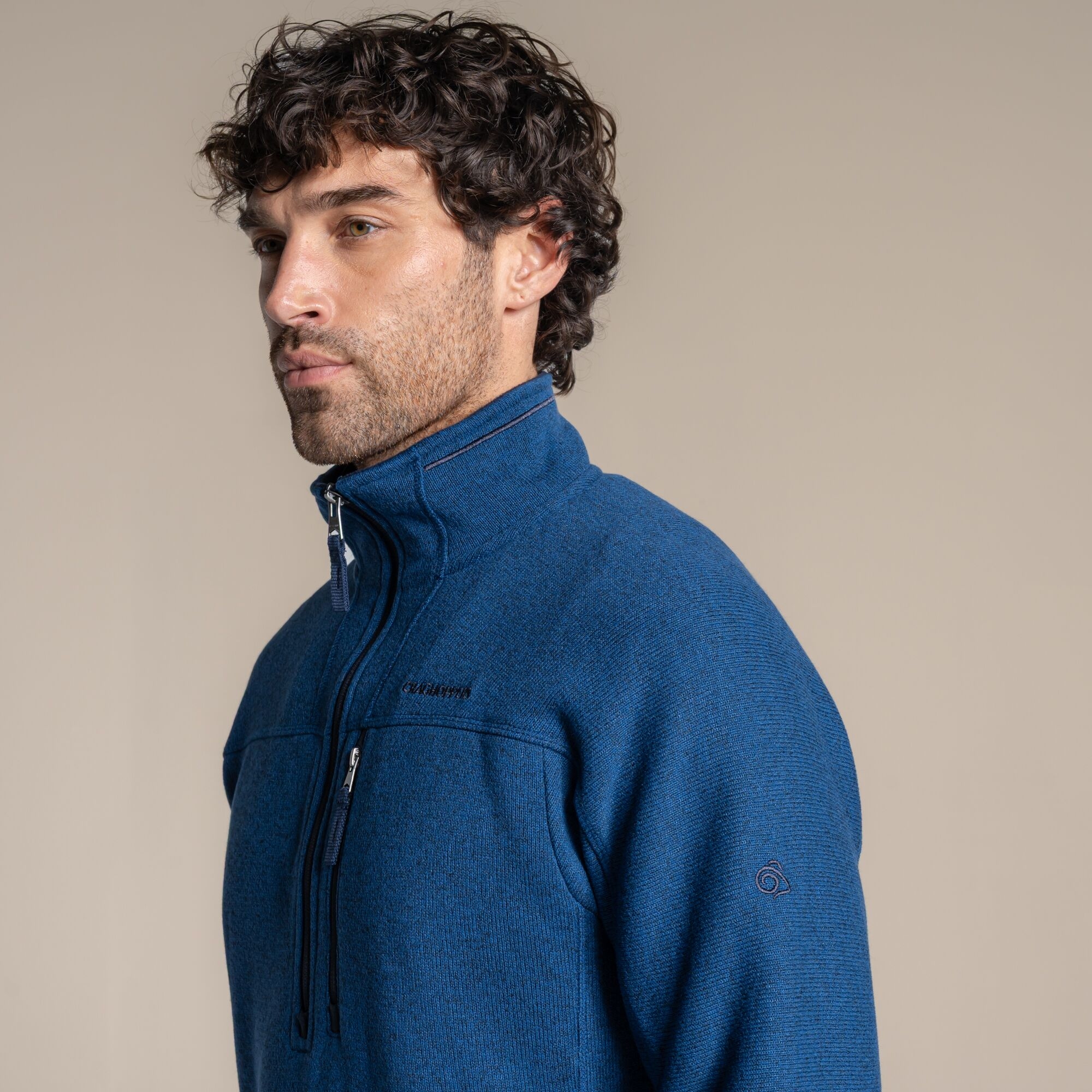 Craghoppers Men's Blue Torney Iii Fleece Size: Xl