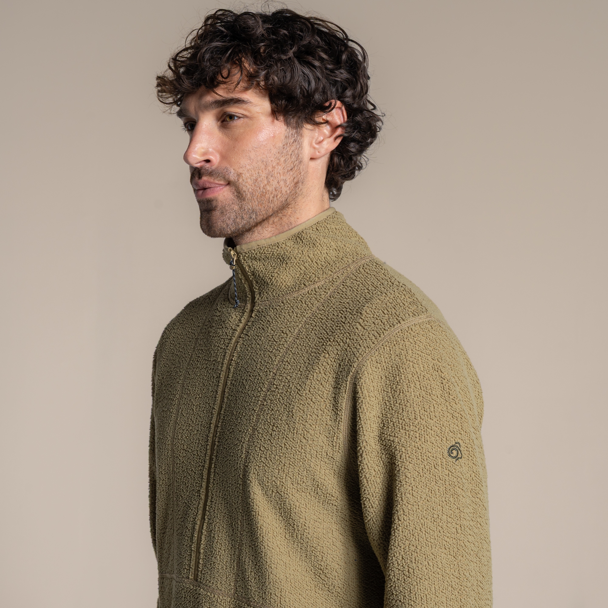Craghoppers Men's Green Compresslite Fleece Size: Xl