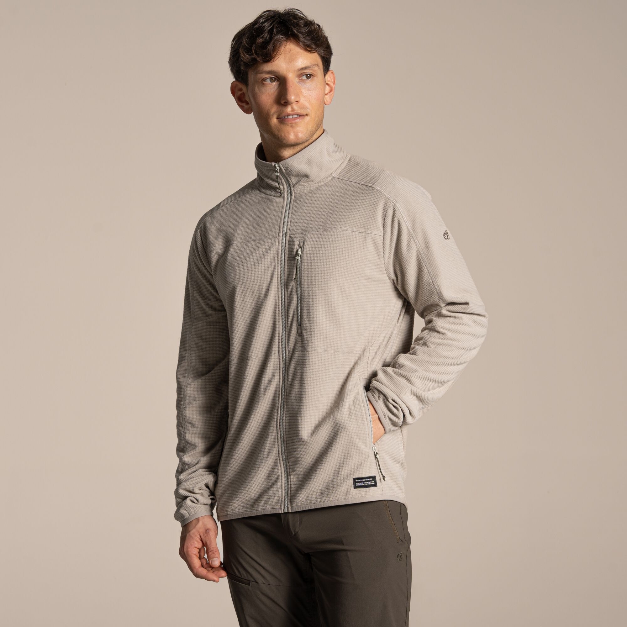 Craghoppers Men's Beige Nosilife Spry Ii Jacket Size: L