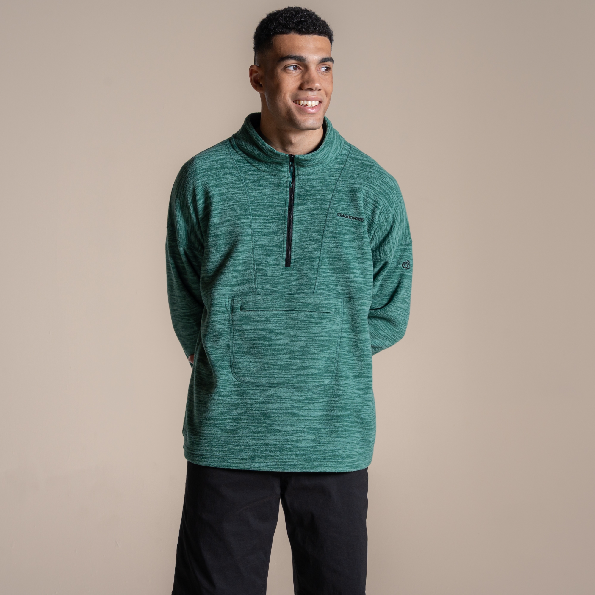 Craghoppers Men's Green Esk Ii Fleece Size: M
