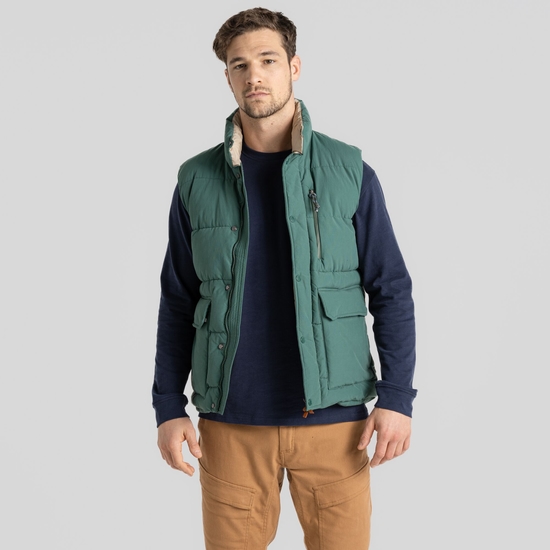 Men's Burren Vest Evergreen