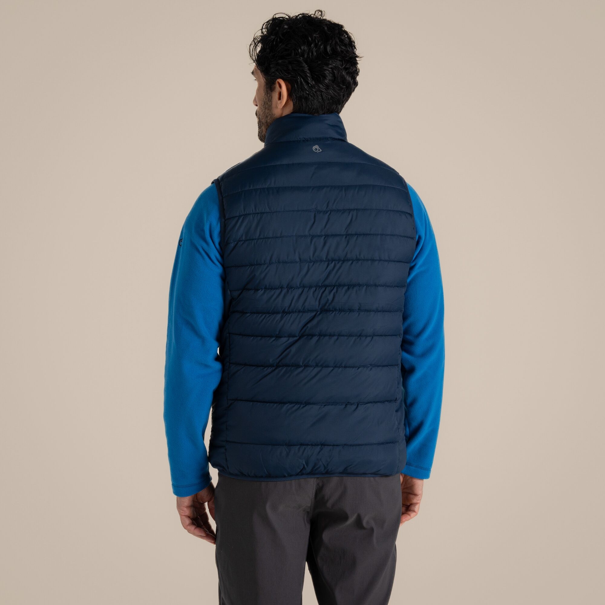 Craghoppers Complite IX Men's Insulated Gilet in Navy, UK XL, Water-Repellent Layering Vest - Image 4