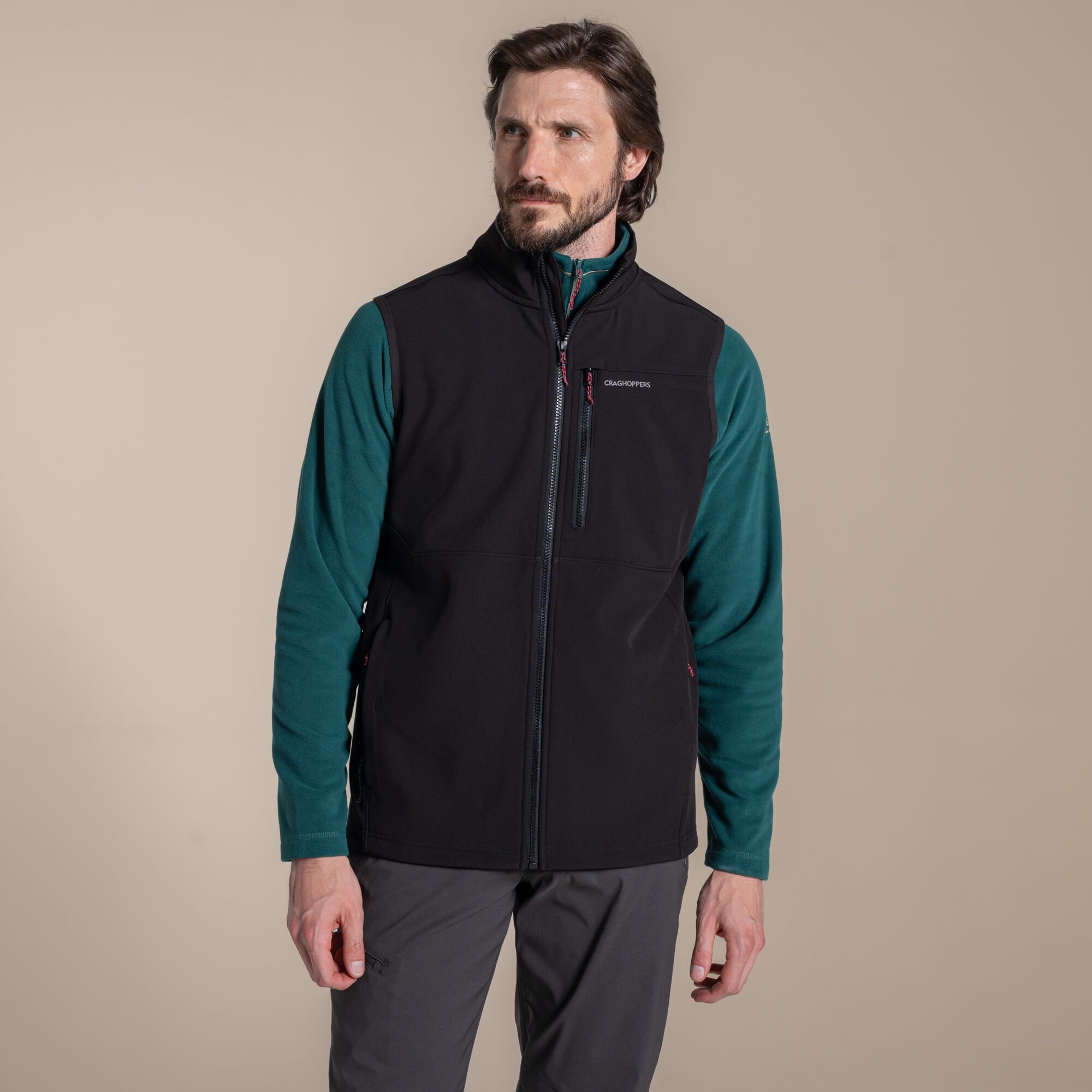 Craghoppers Men's Black Altis Ii Vest Size: S