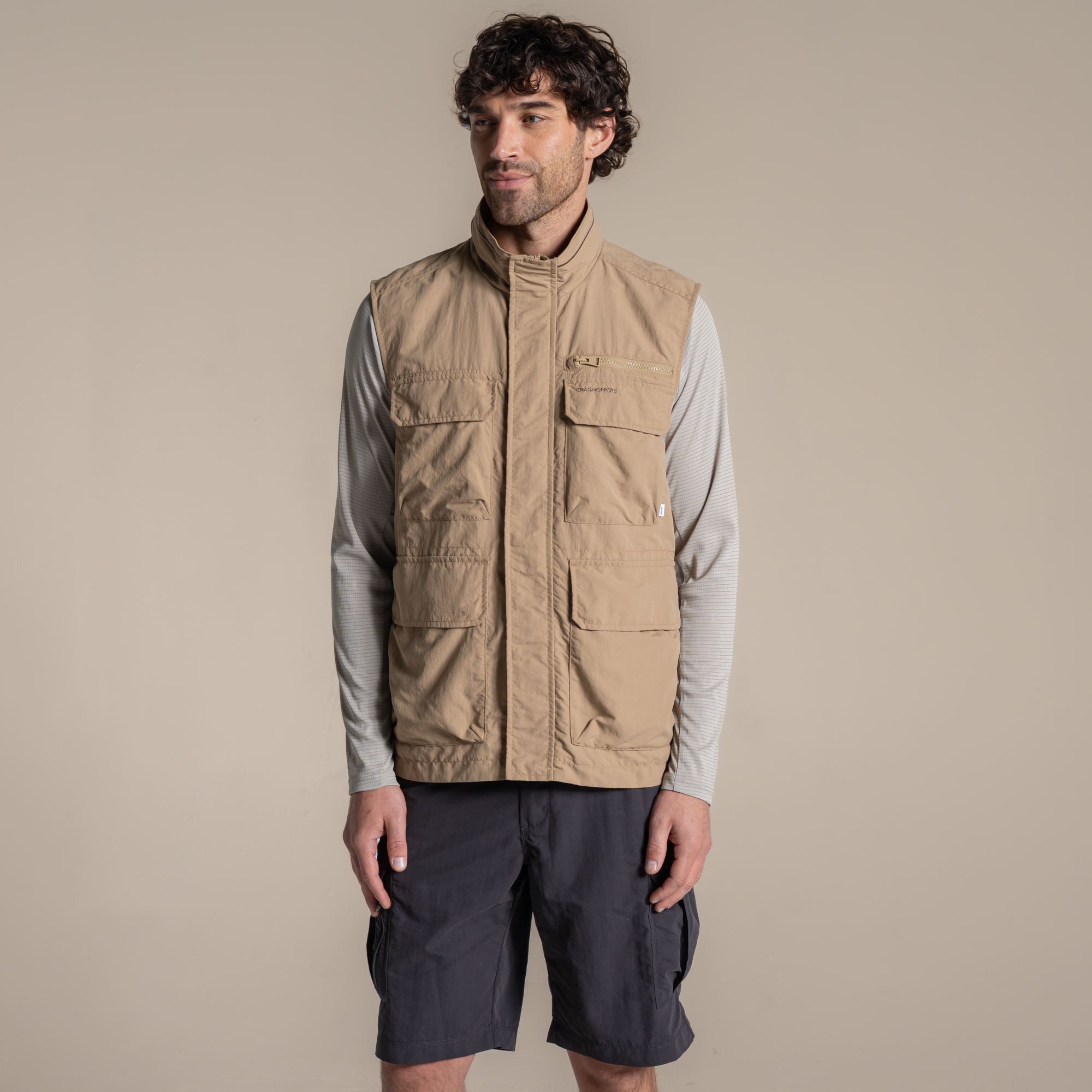 Craghoppers Men's Brown Nosilife Adventure Gilet V Size: Xl
