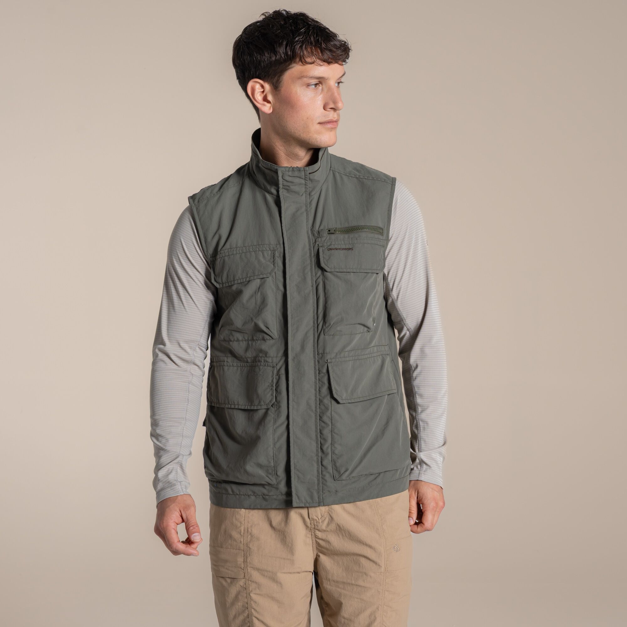 Craghoppers Men's Green Nosilife Adventure Gilet V Size: Xxl