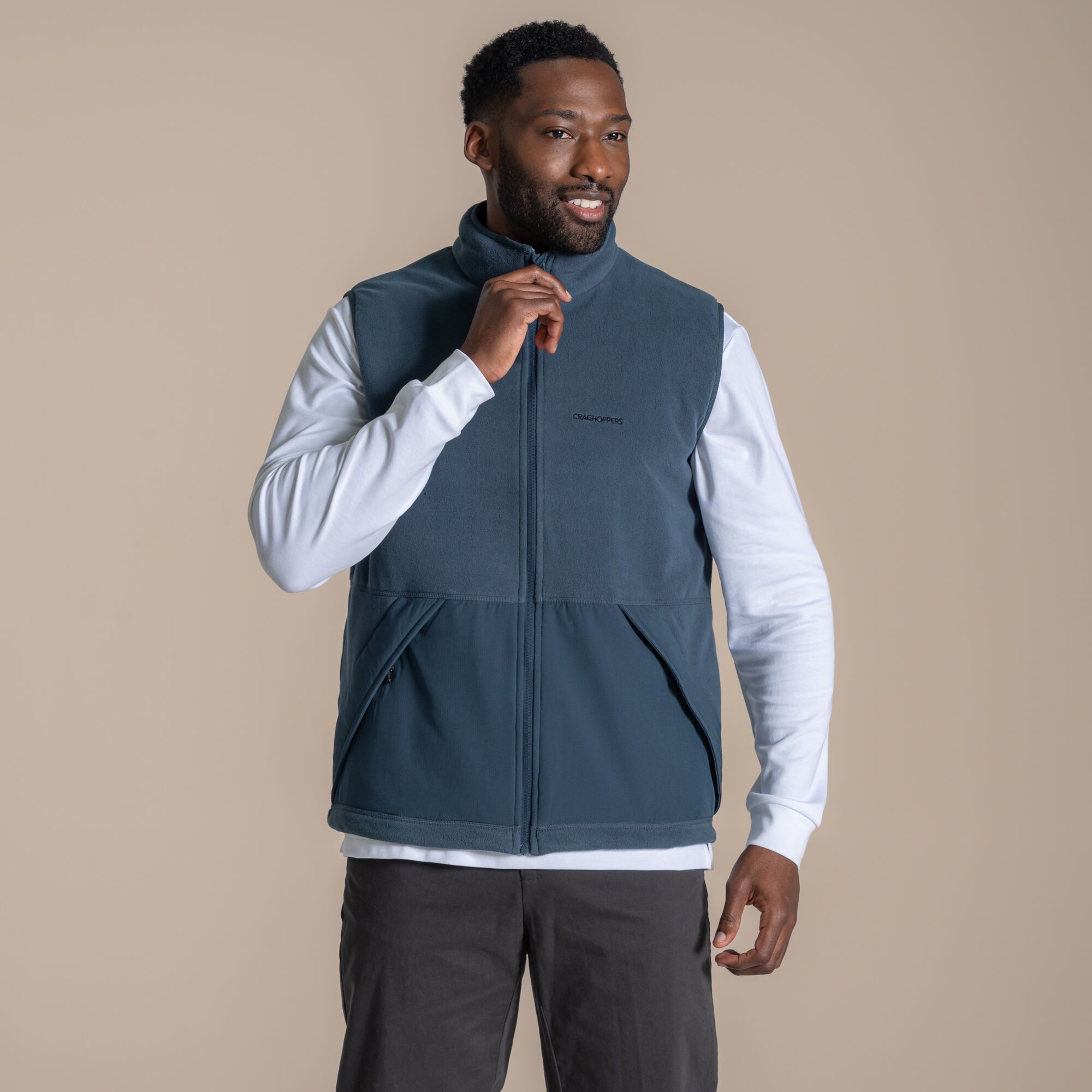 Craghoppers Men's Blue Leif Vest Size: S