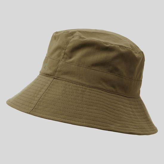 NosiLife Sonnenhut II für Herren Dark Khaki / Parchment