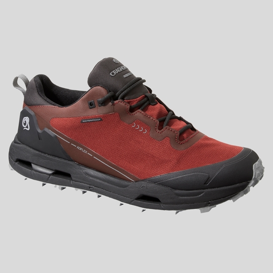 Men's Adflex Low Boots Red Brick / Black