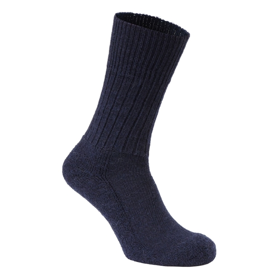 Men's Wool Hiker Sock Deep Blue/Royal Navy