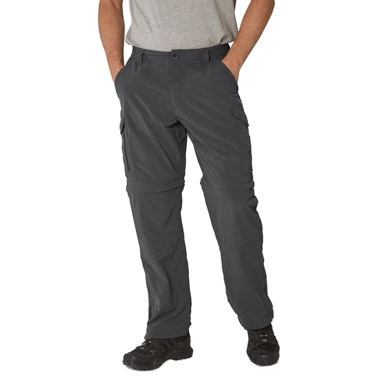 Men's Insect Shield® Convertible II Pants Black Pepper   