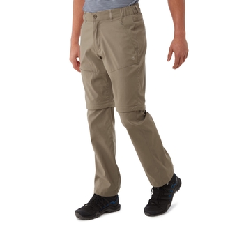 Men's Kiwi Pro II Convertible Trousers Pebble