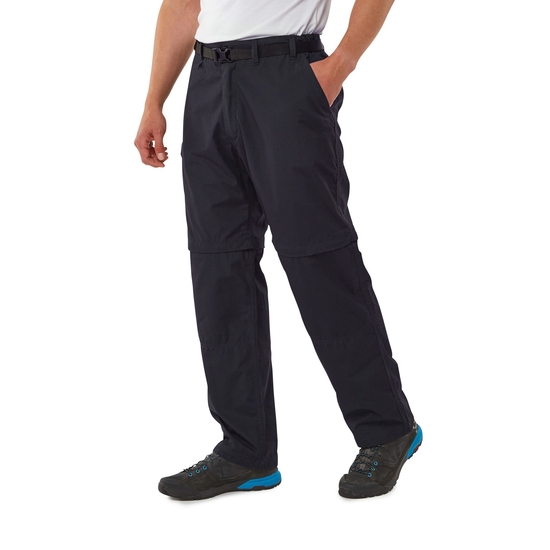 Men's Kiwi Convertible Trousers Dark Navy