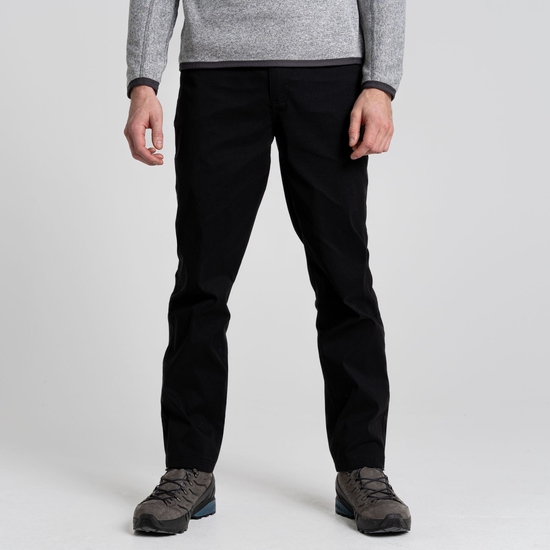 Men's Kiwi Pro 5 Pocket Trousers Black