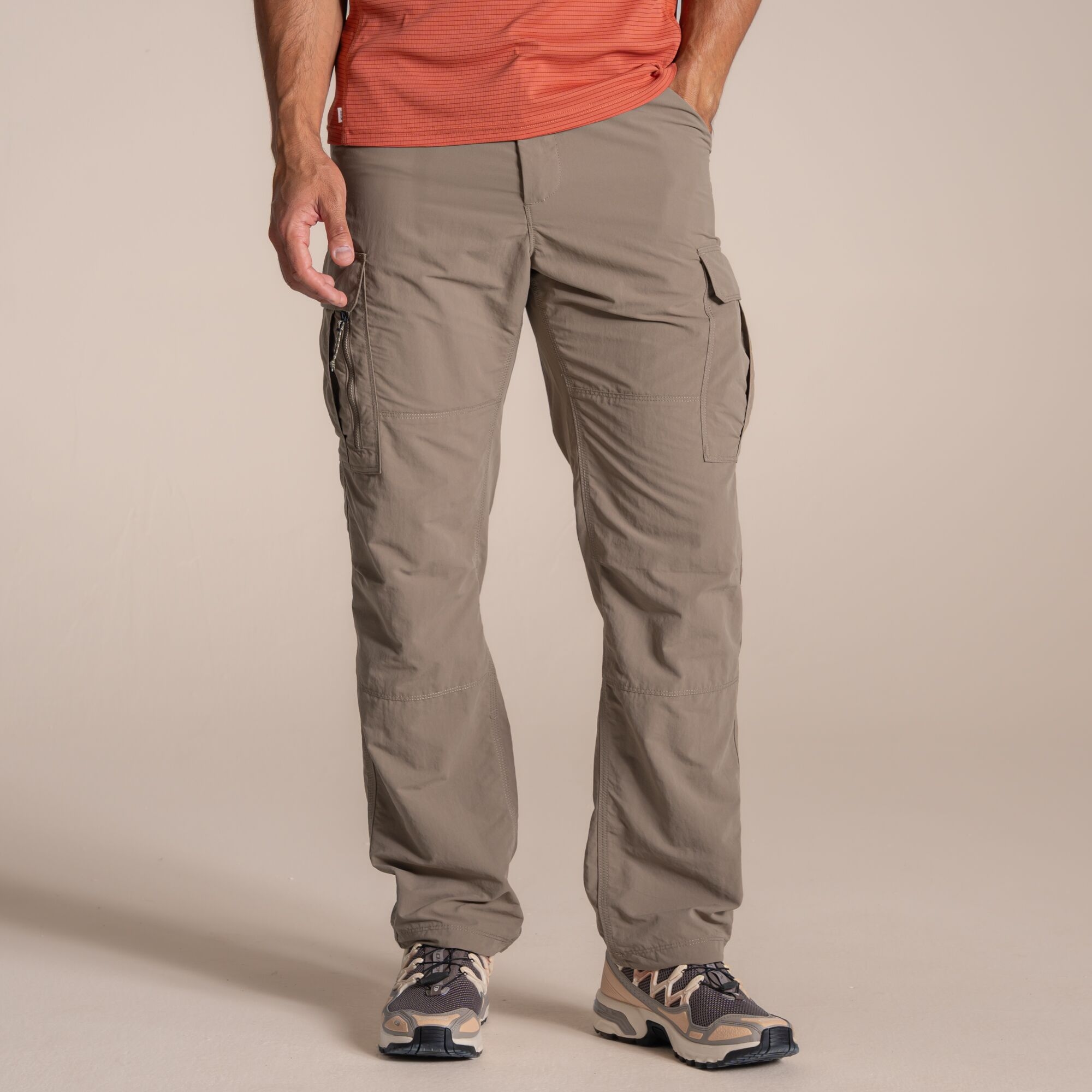 Craghoppers Men's Beige Nosilife Cargo Trouser Iii Size: 34S - Image 2