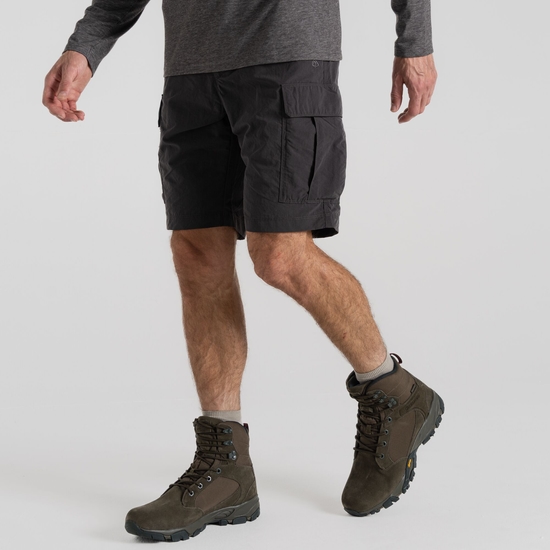 Herren NosiLife Cargo Short III Black Pepper