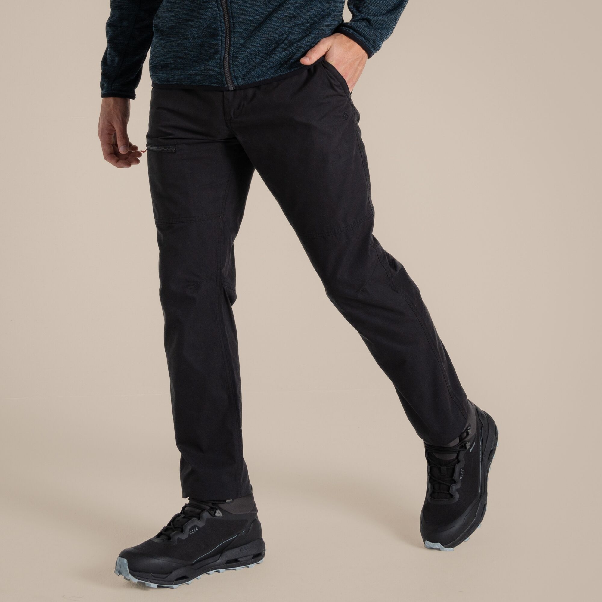 Craghoppers Men's Black Brisk Trousers Size: 30R