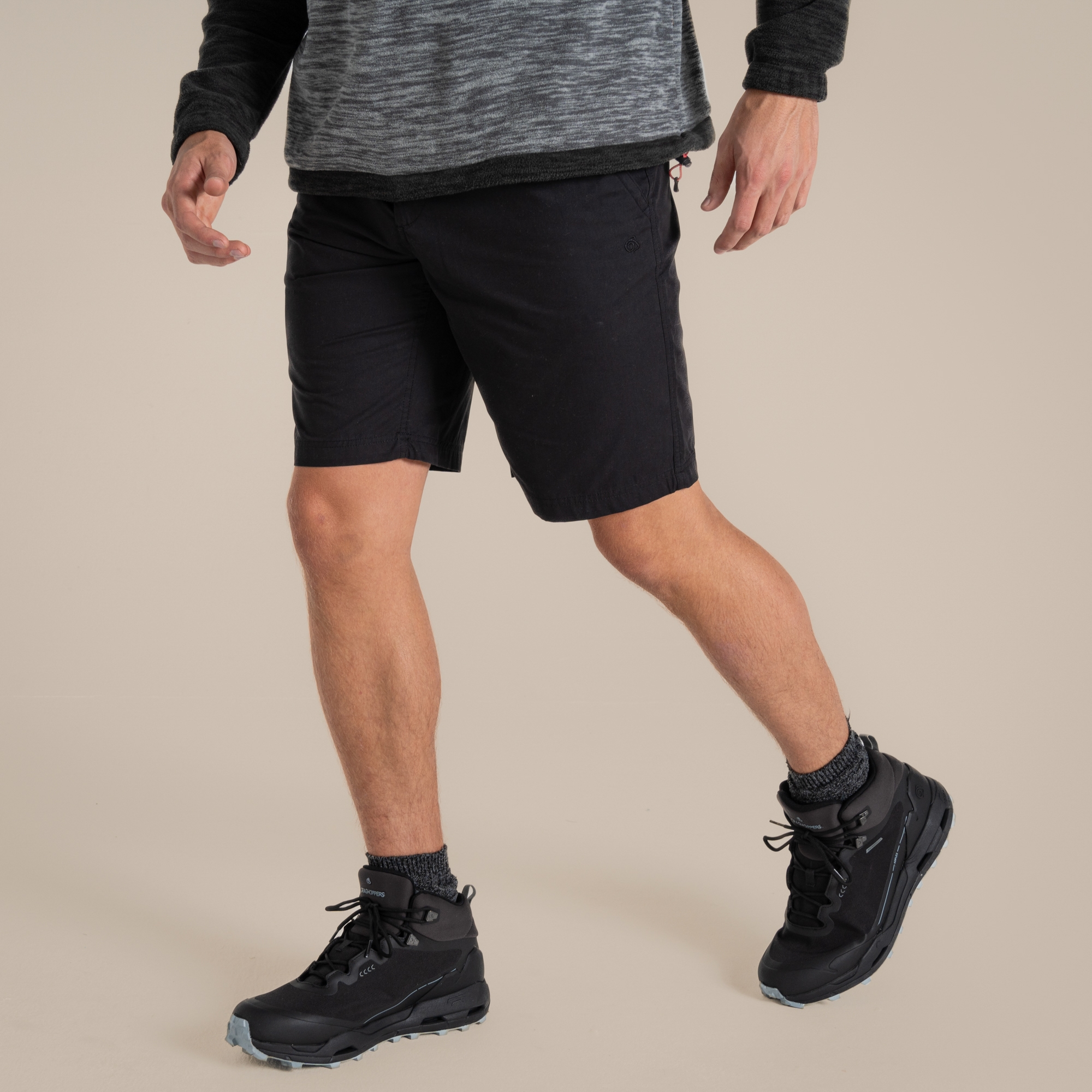 Craghoppers Men's Black Brisk Shorts Size: 30