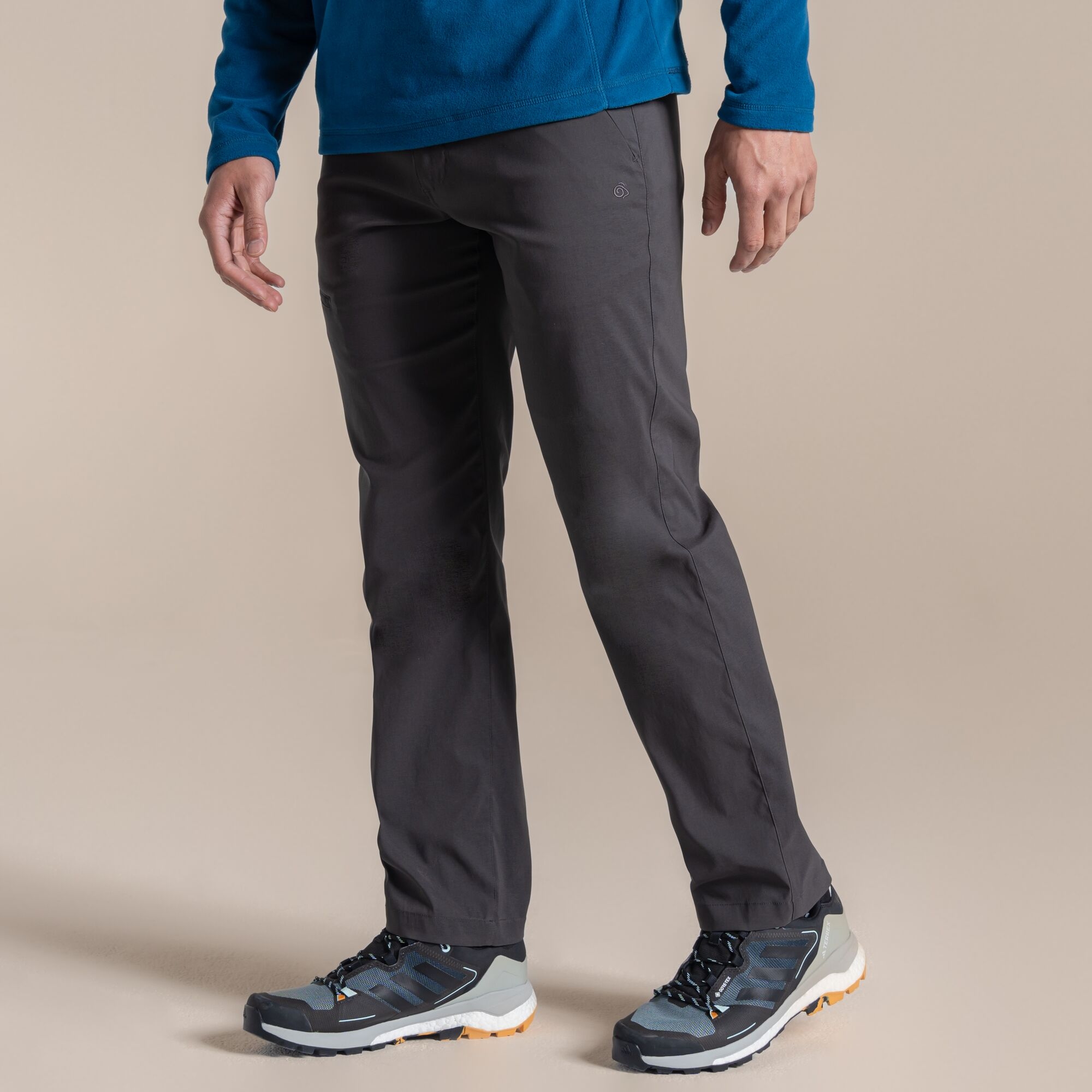 Craghoppers Men's Grey Kiwi Pro Iii Trousers Size: 38R
