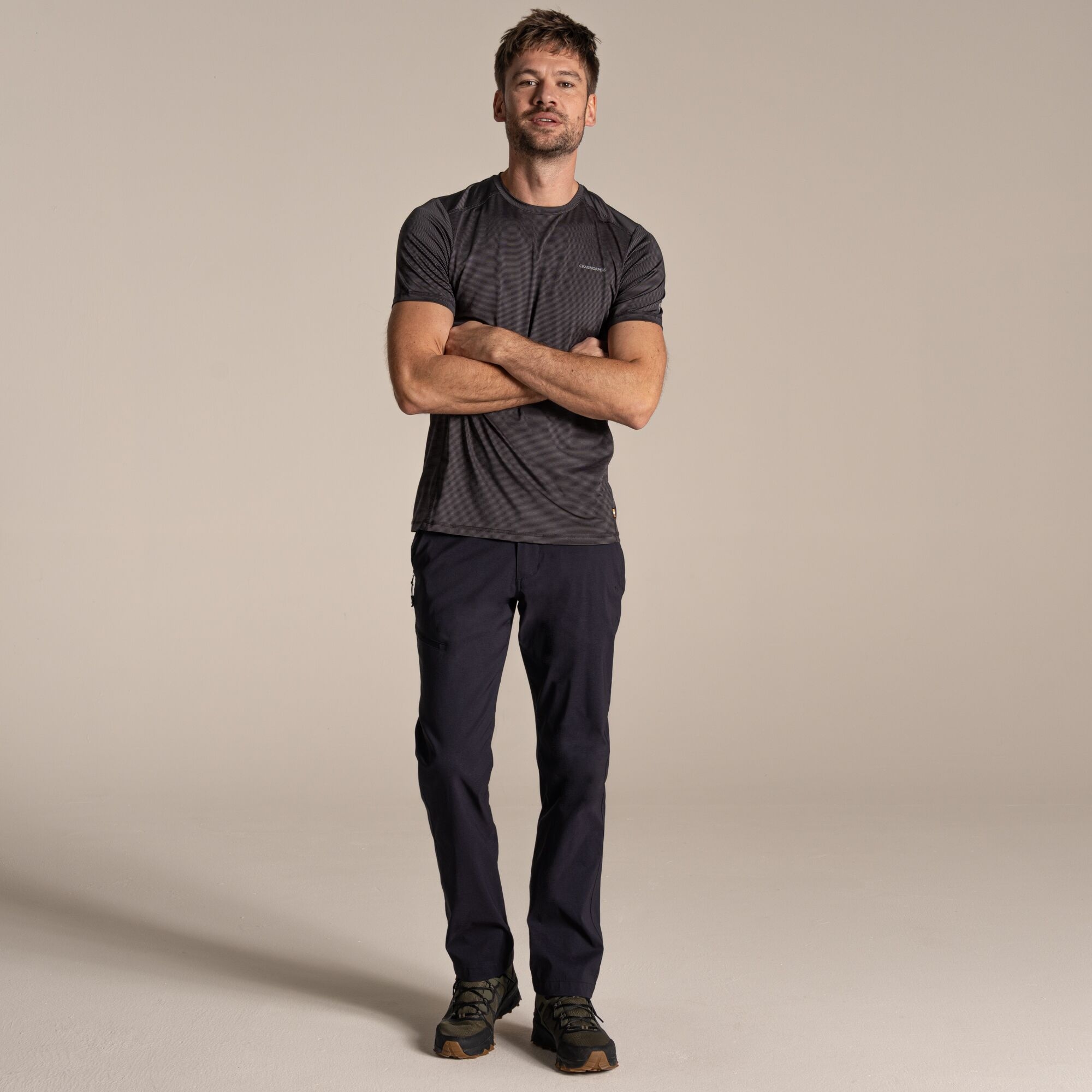 Craghoppers Men's Navy Kiwi Pro Iii Trousers Size: 36R