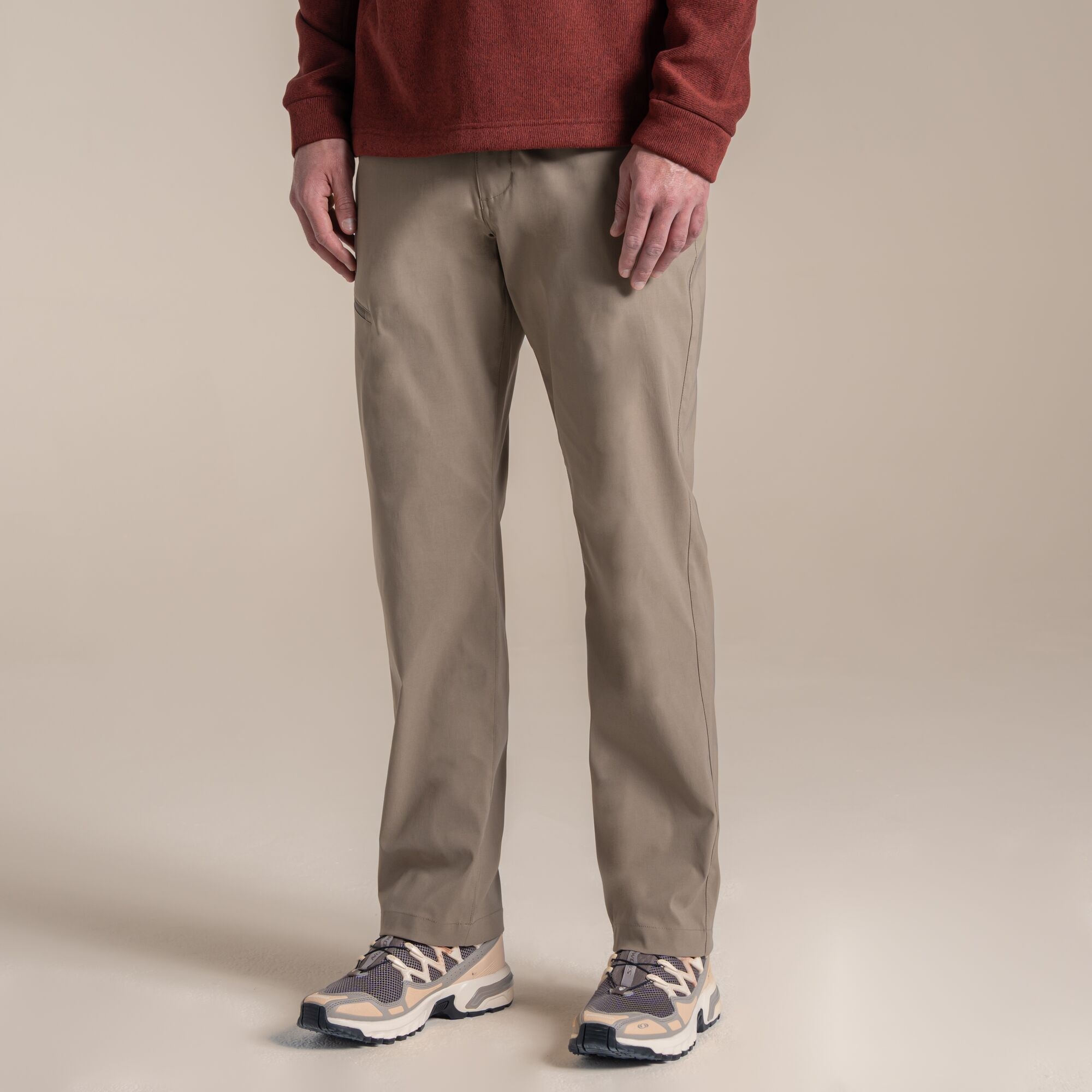Craghoppers Men's Beige Kiwi Pro Iii Trousers Size: 34R
