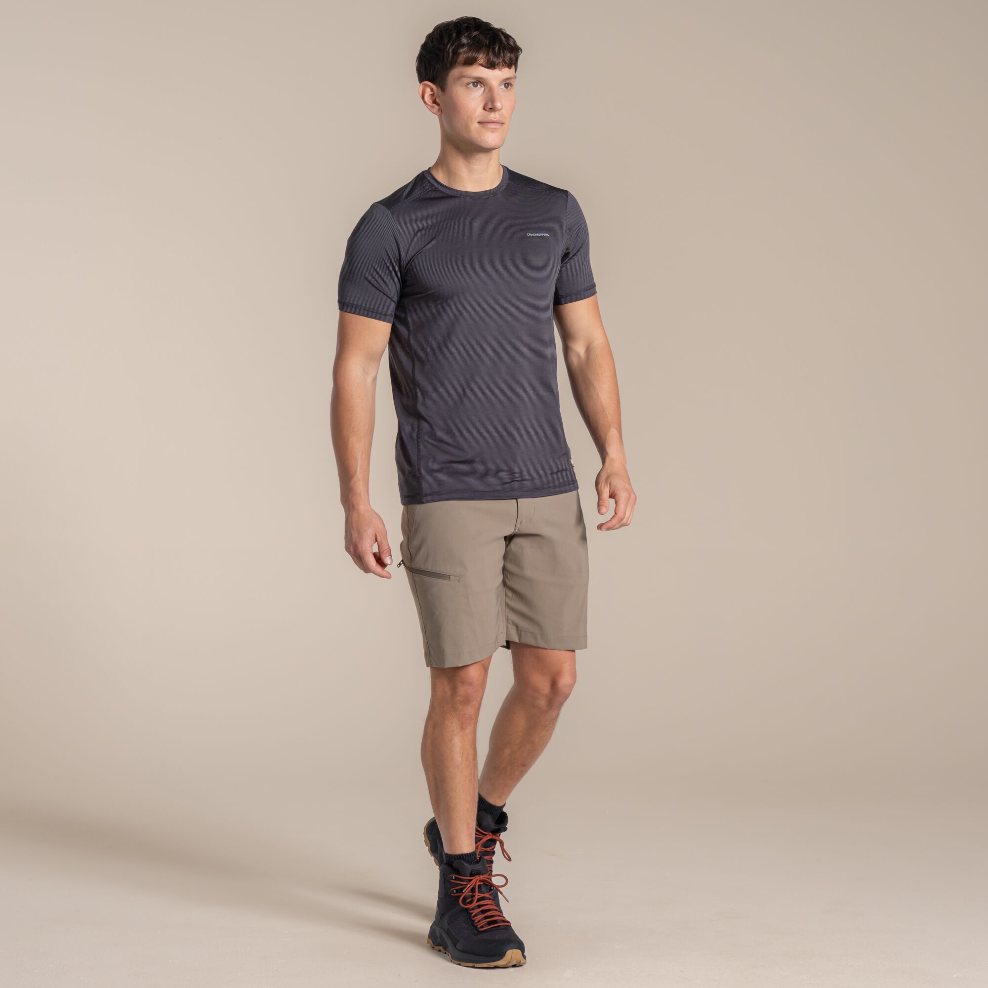 Craghoppers Men's Beige Kiwi Pro Iii Shorts Size: 40 - Image 2