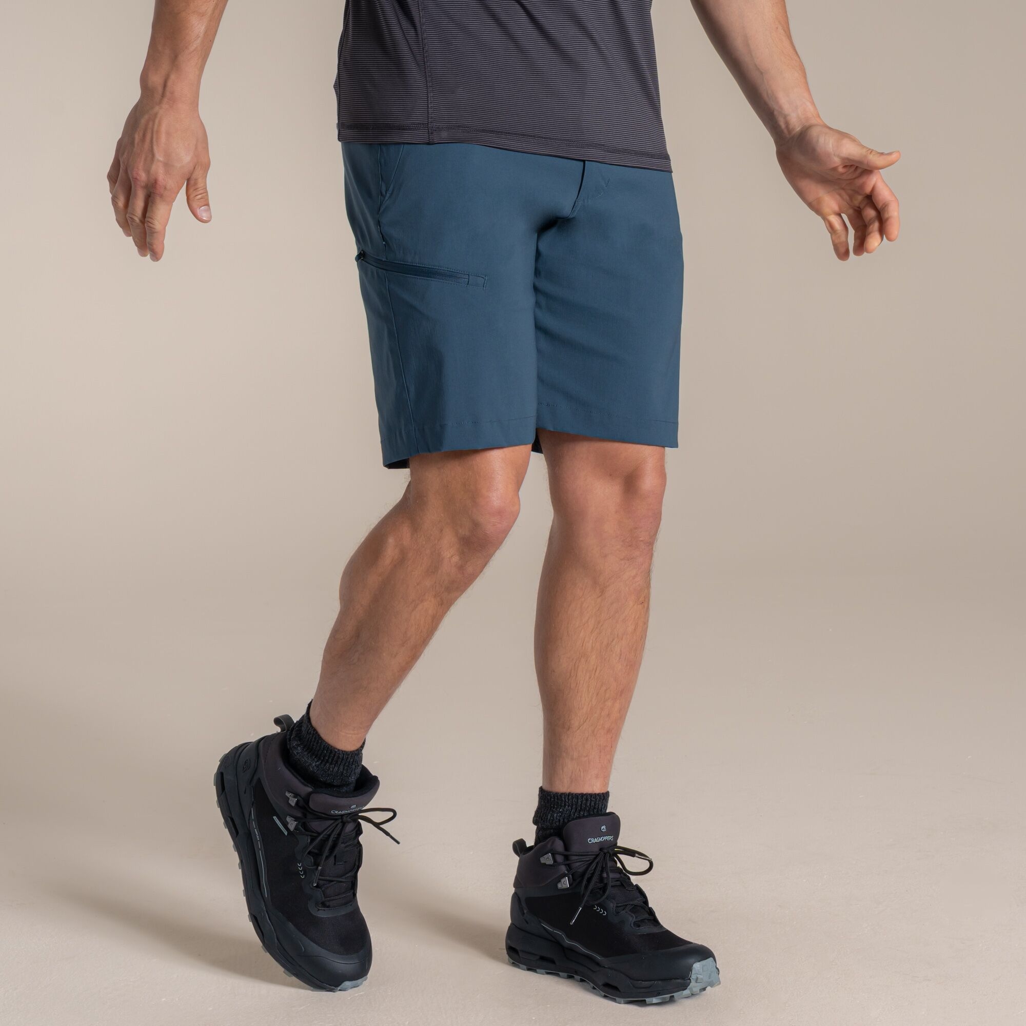 Craghoppers Men's Blue Kiwi Pro Iii Shorts Size: 36