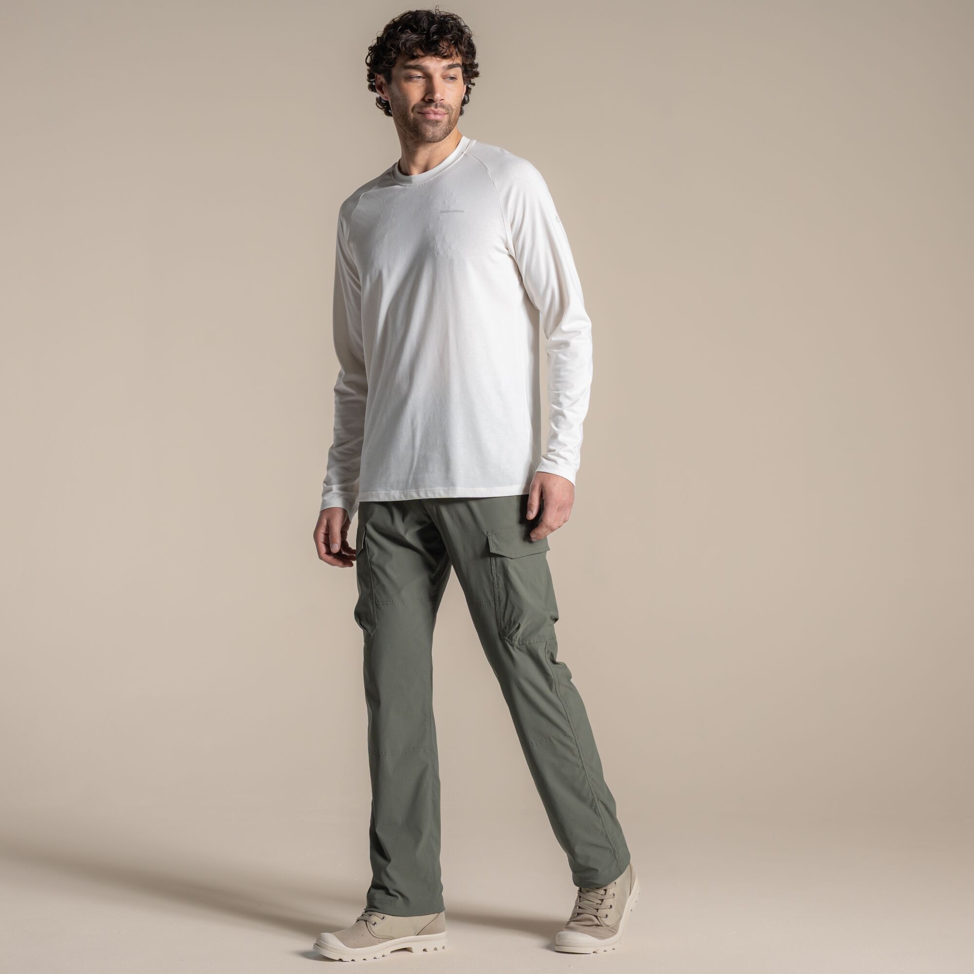 Craghoppers Men's Green Nosilife Rif Stretch Cargo Trouser Size: 32R