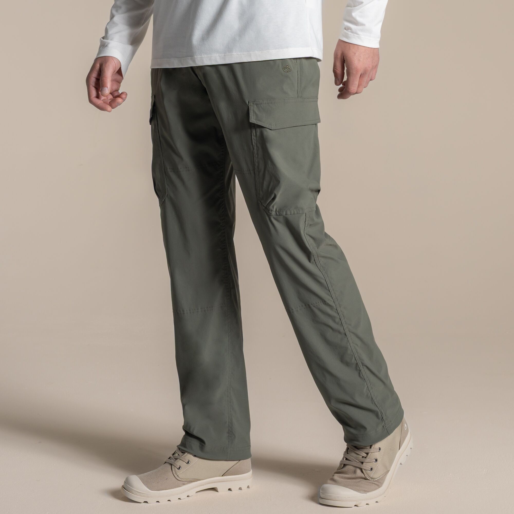Craghoppers Men's Green Nosilife Rif Stretch Cargo Trouser Size: 40R
