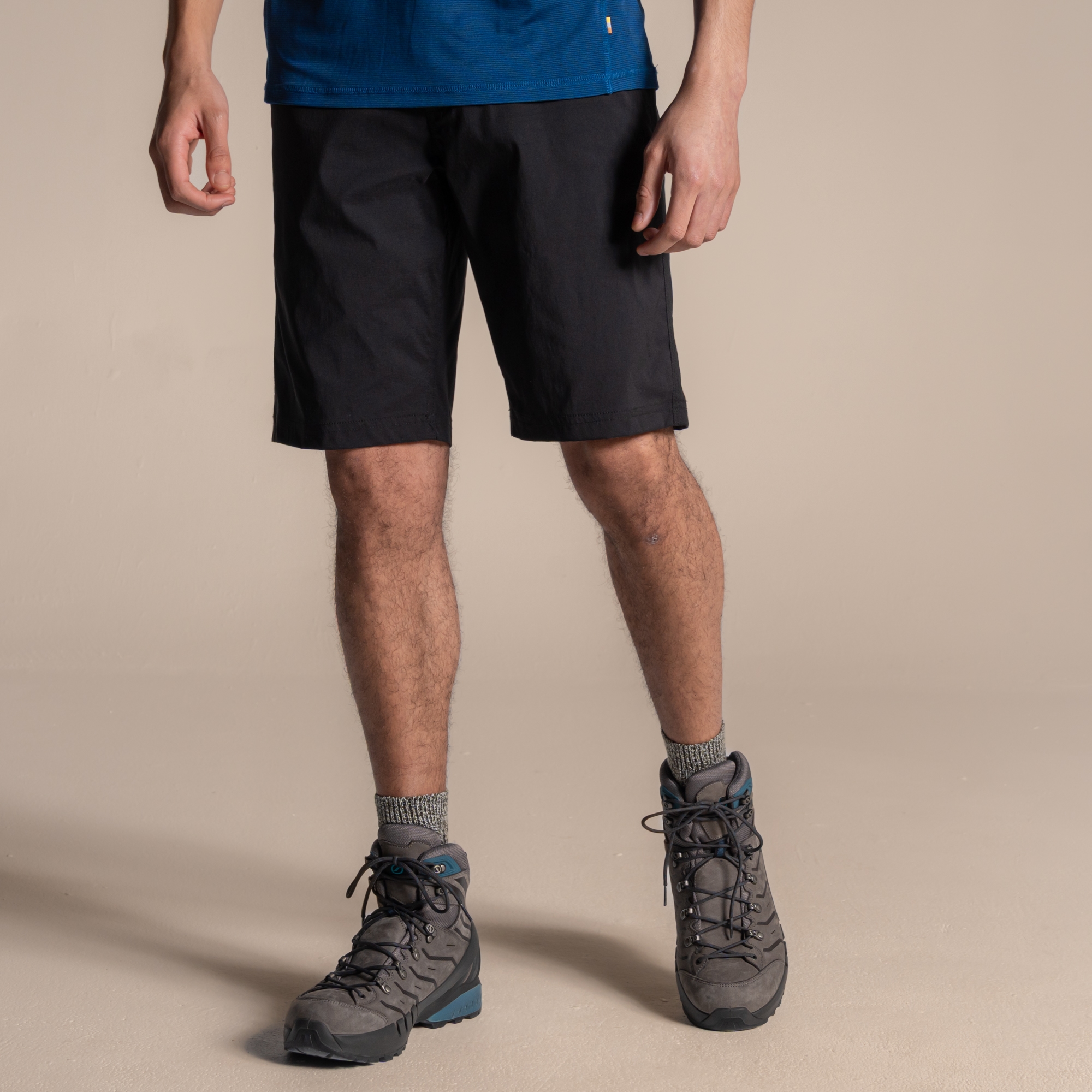 Craghoppers Men's Black Brisk Pro Shorts Size: 38