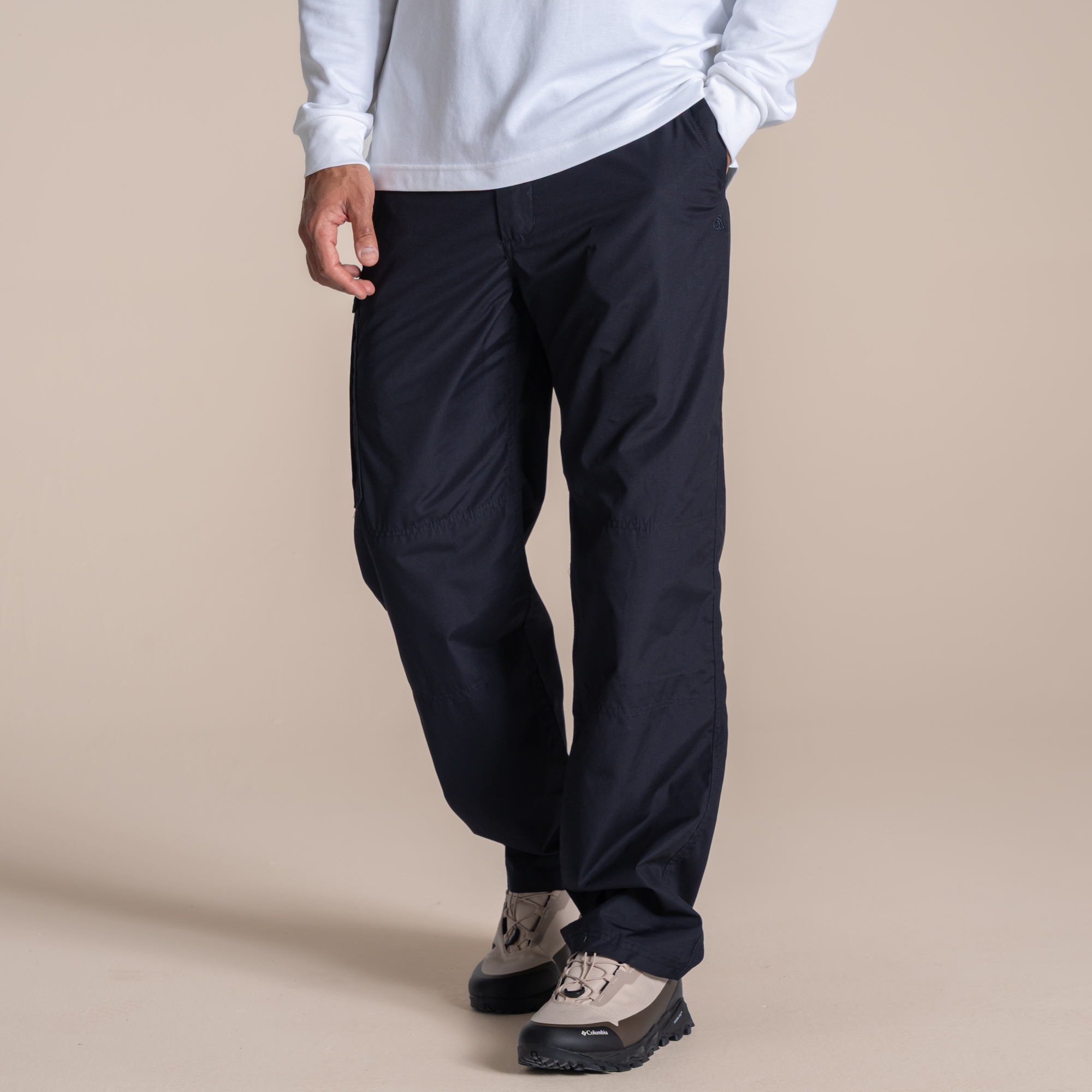 Craghoppers Men's Navy Kiwi Classic Trousers Size: 40S - Image 3
