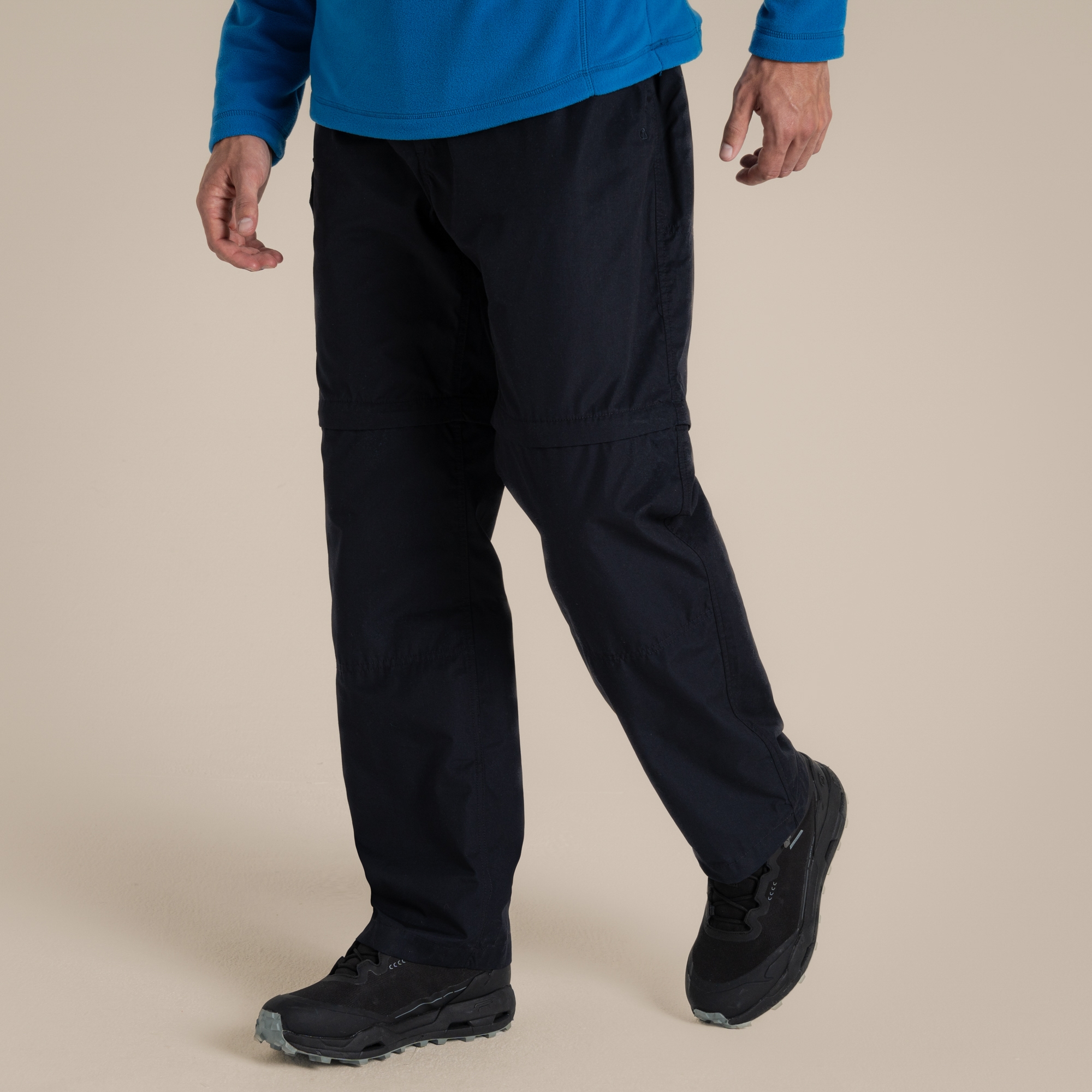 Craghoppers Men's Navy Kiwi Convertible Trousers Size: 38L