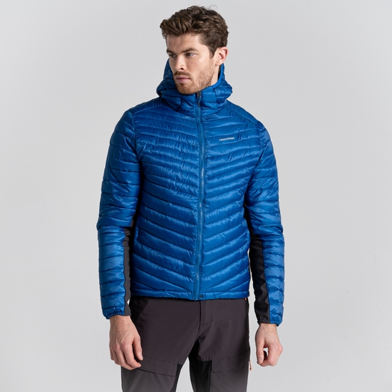 Men's ExpoLite Insulated Hooded Jacket Picotee Blue
