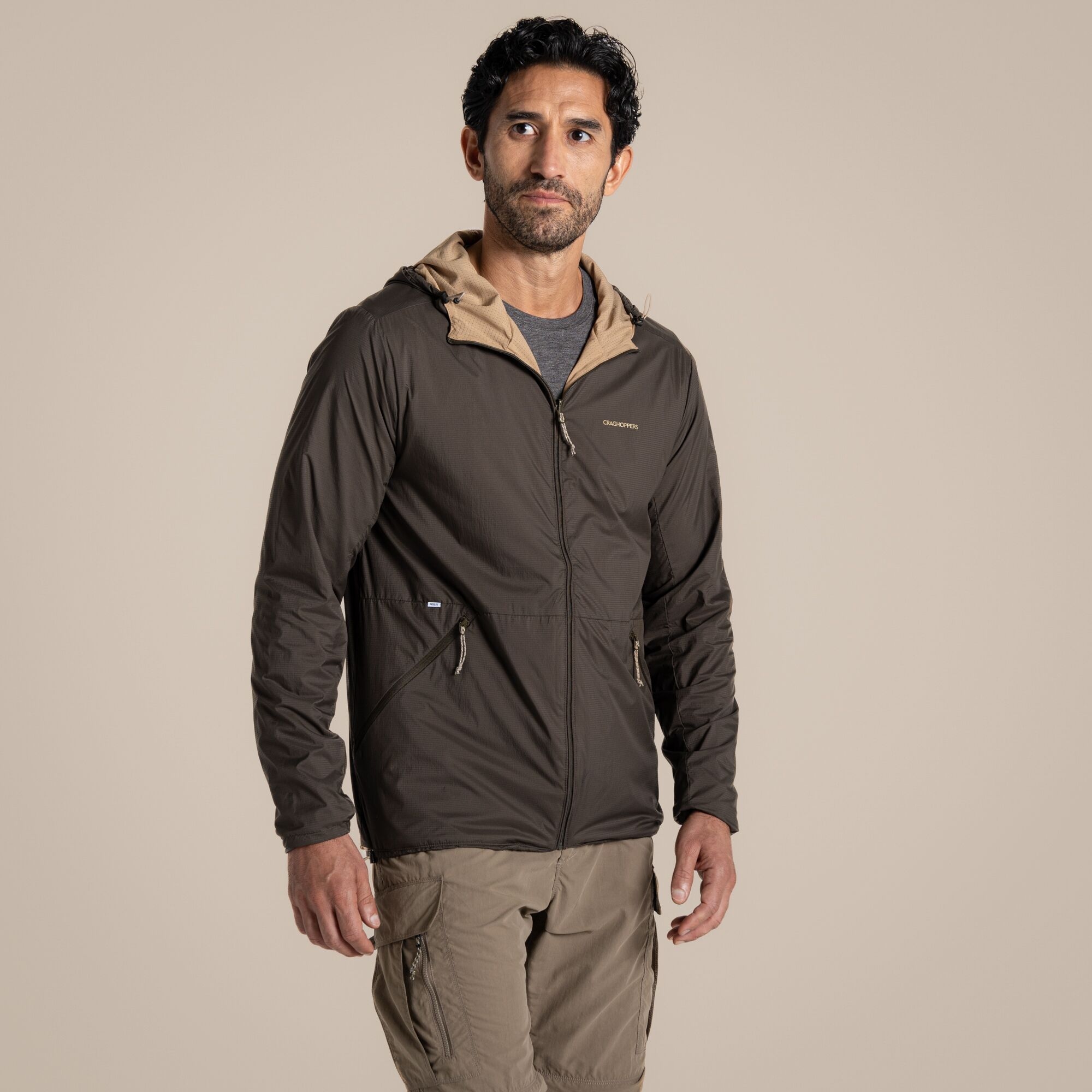 Craghoppers Men's Brown Nosilife Ovis Jacket Size: L