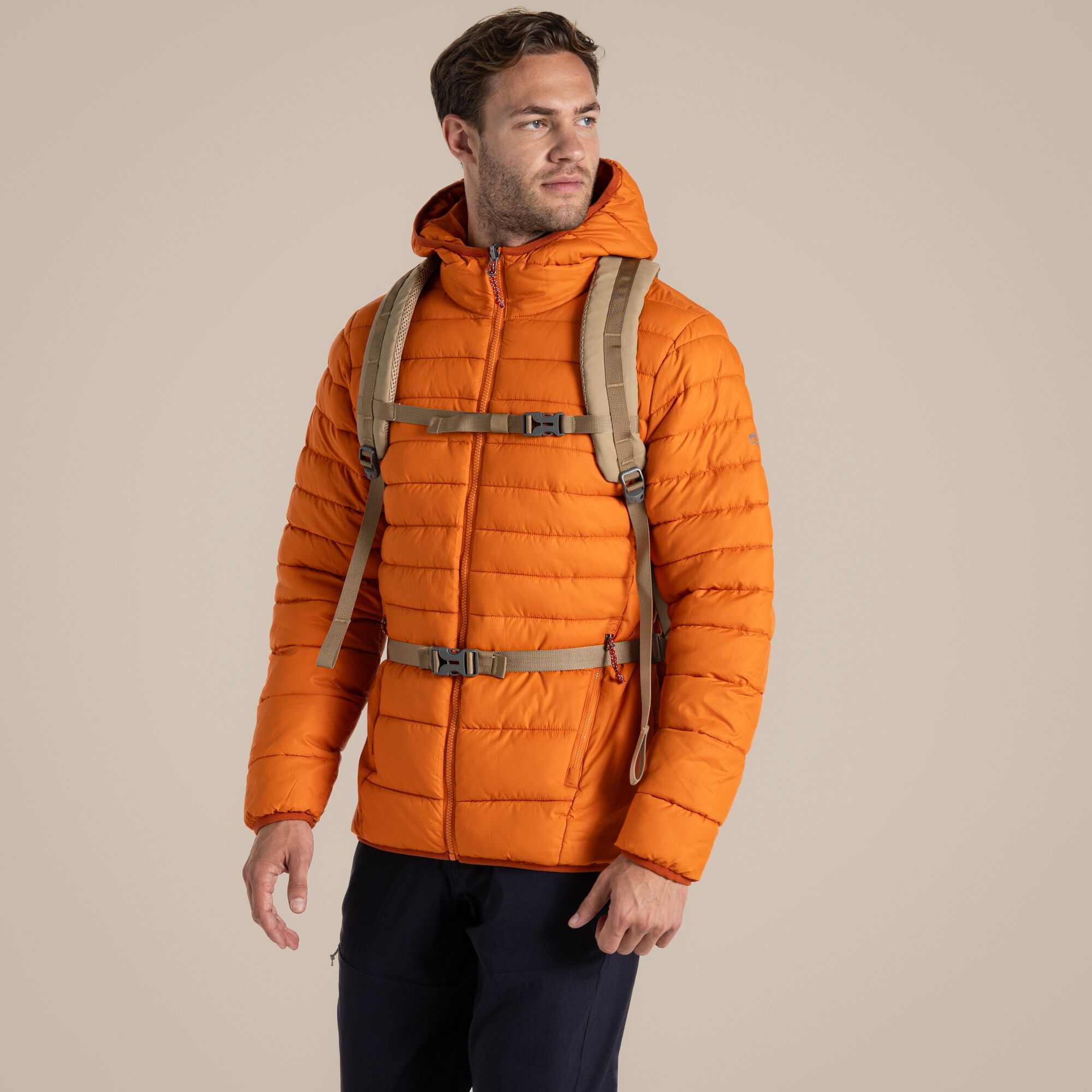 Craghoppers (Xl, Papaya Orange) Mens Complite Ix Packable Padded Jacket - Image 2