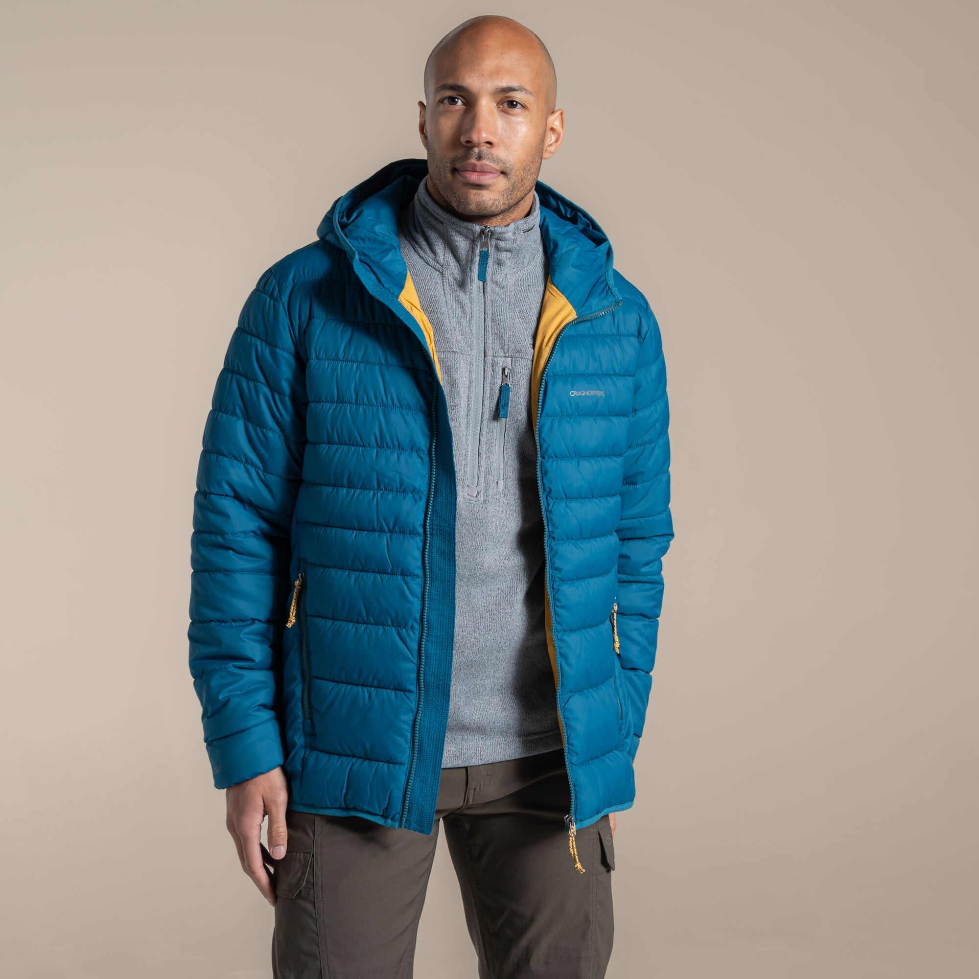 Men's Compresslite IX Hooded Insulating Jacket Coastal Blue