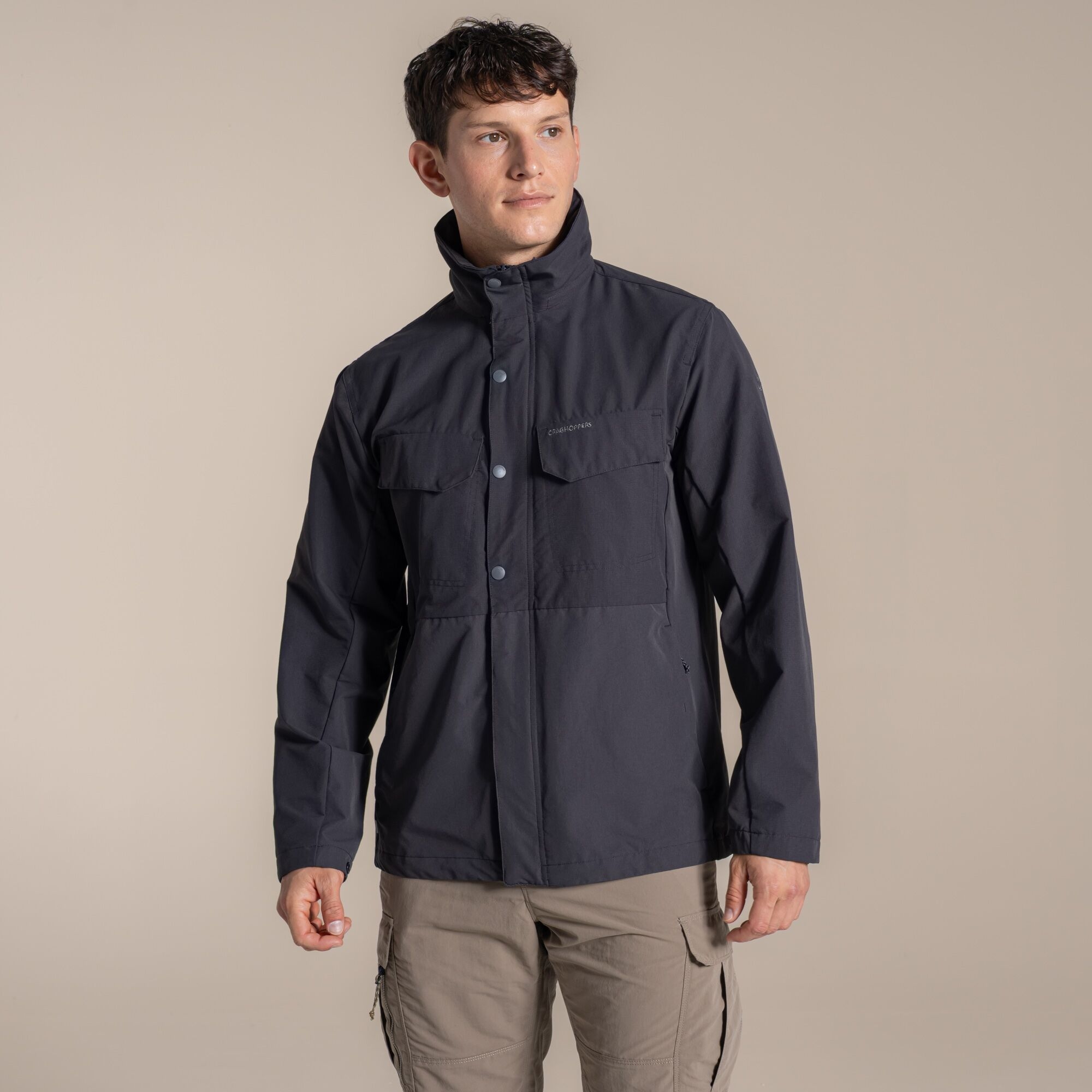 Craghoppers Men's Black Nosilife Younes Jacket Size: S