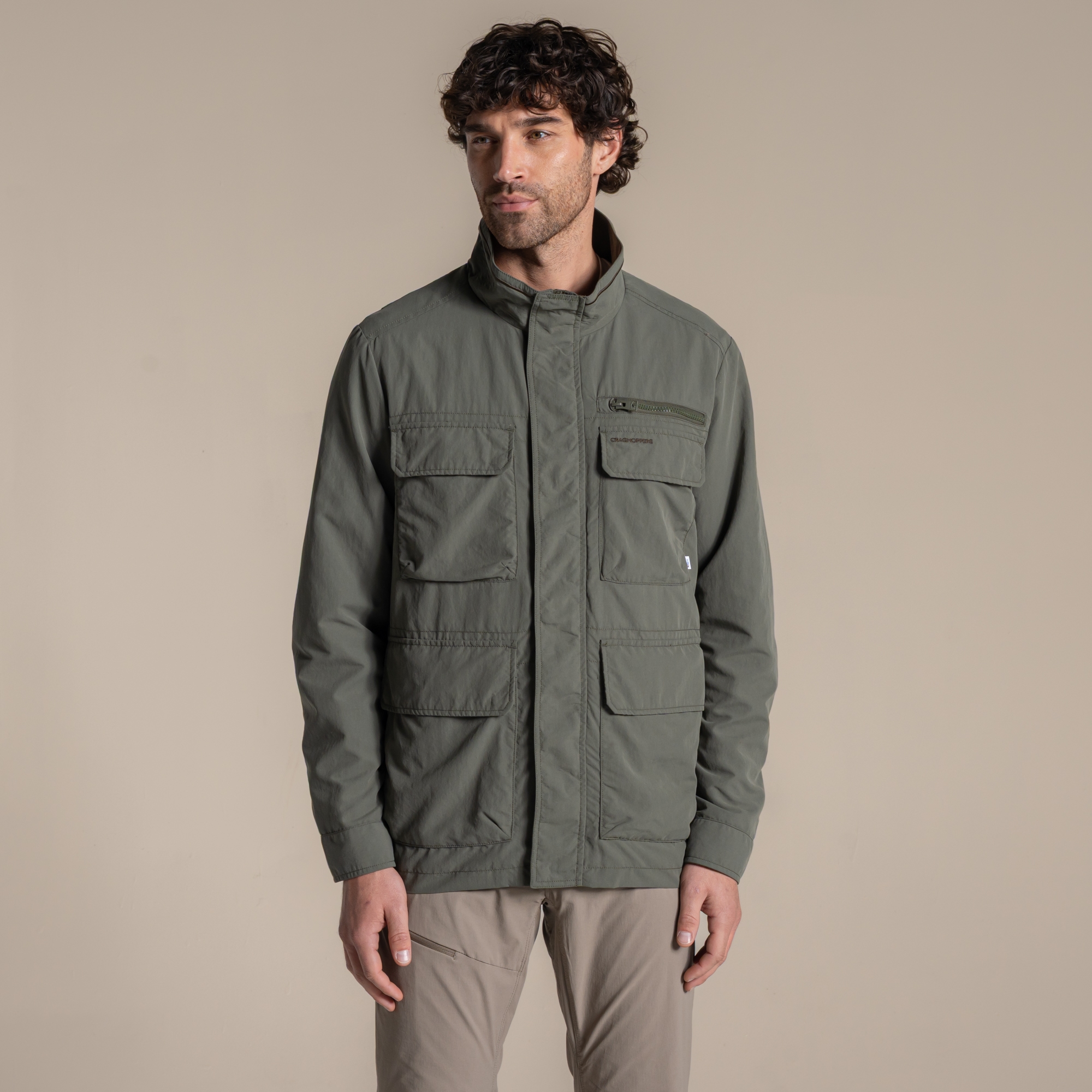 Craghoppers Men's Green Nosilife Adventure Jacket V Size: M