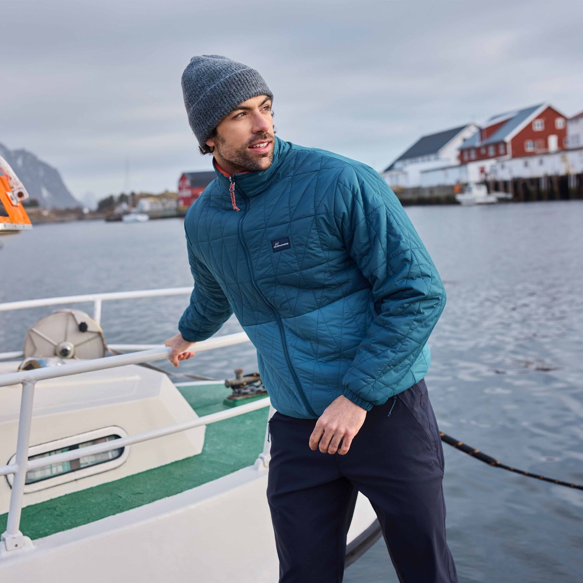 Craghoppers Men's Blue Stuo Insulating Jacket Size: M - Image 1