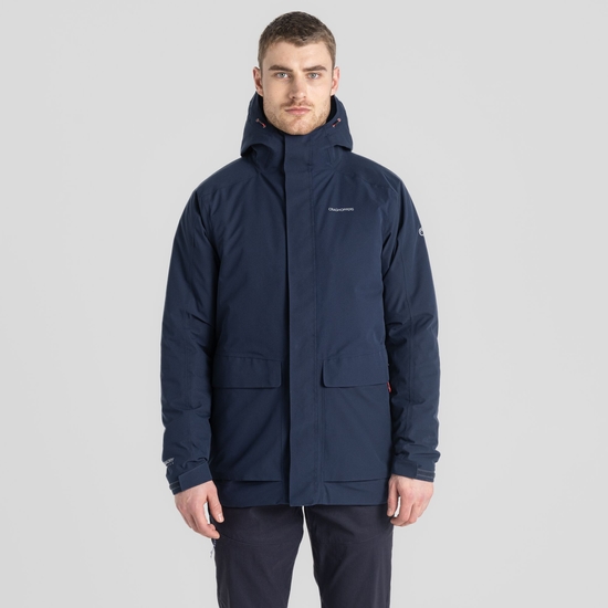 Men's Lorton Thermic Jacket Blue Navy / Lagoon Blue